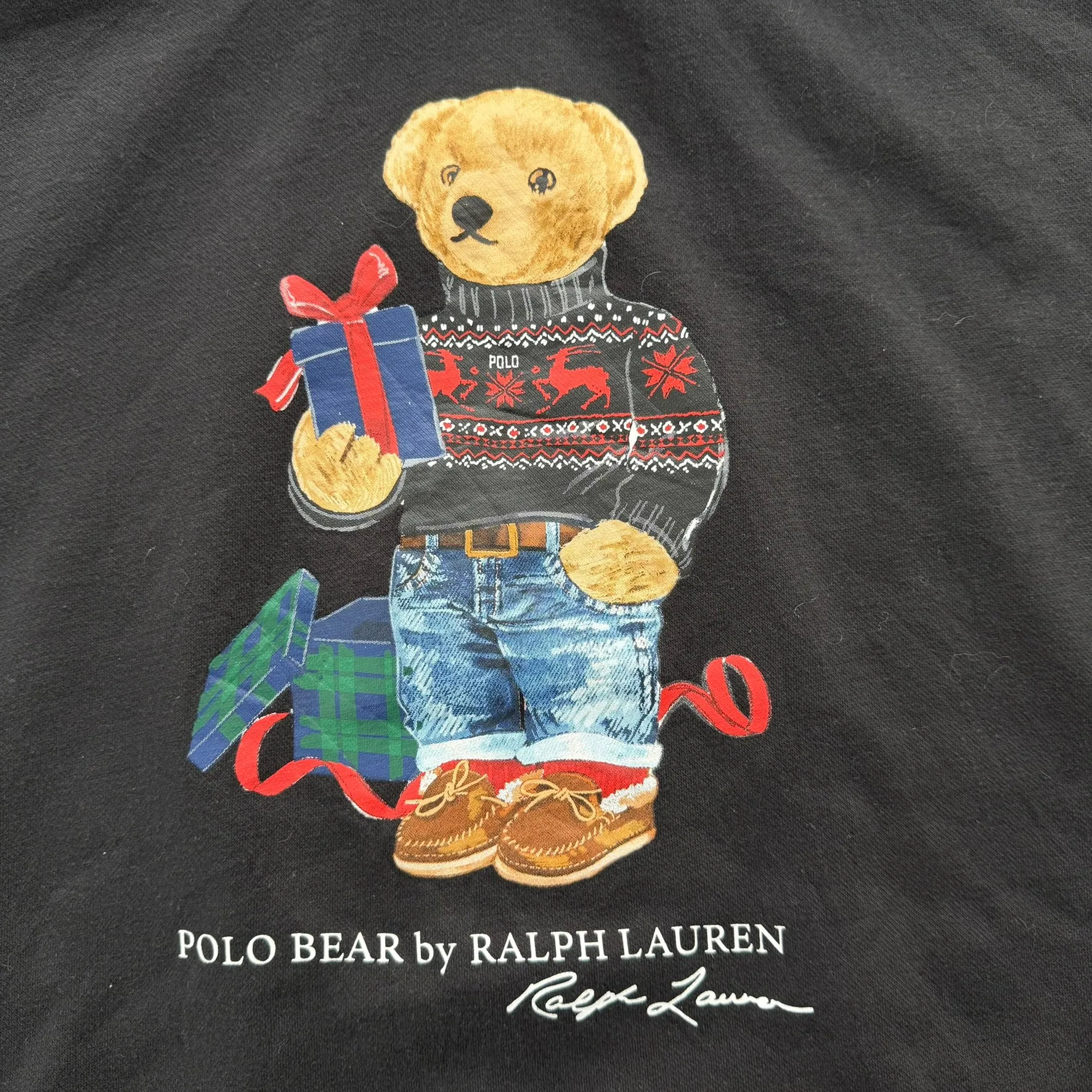 J- Vintage Polo Ralph Lauren Teddy Bear & Gifts Hoodie - 3XL sold by HG Vintage product image thumbnail 2