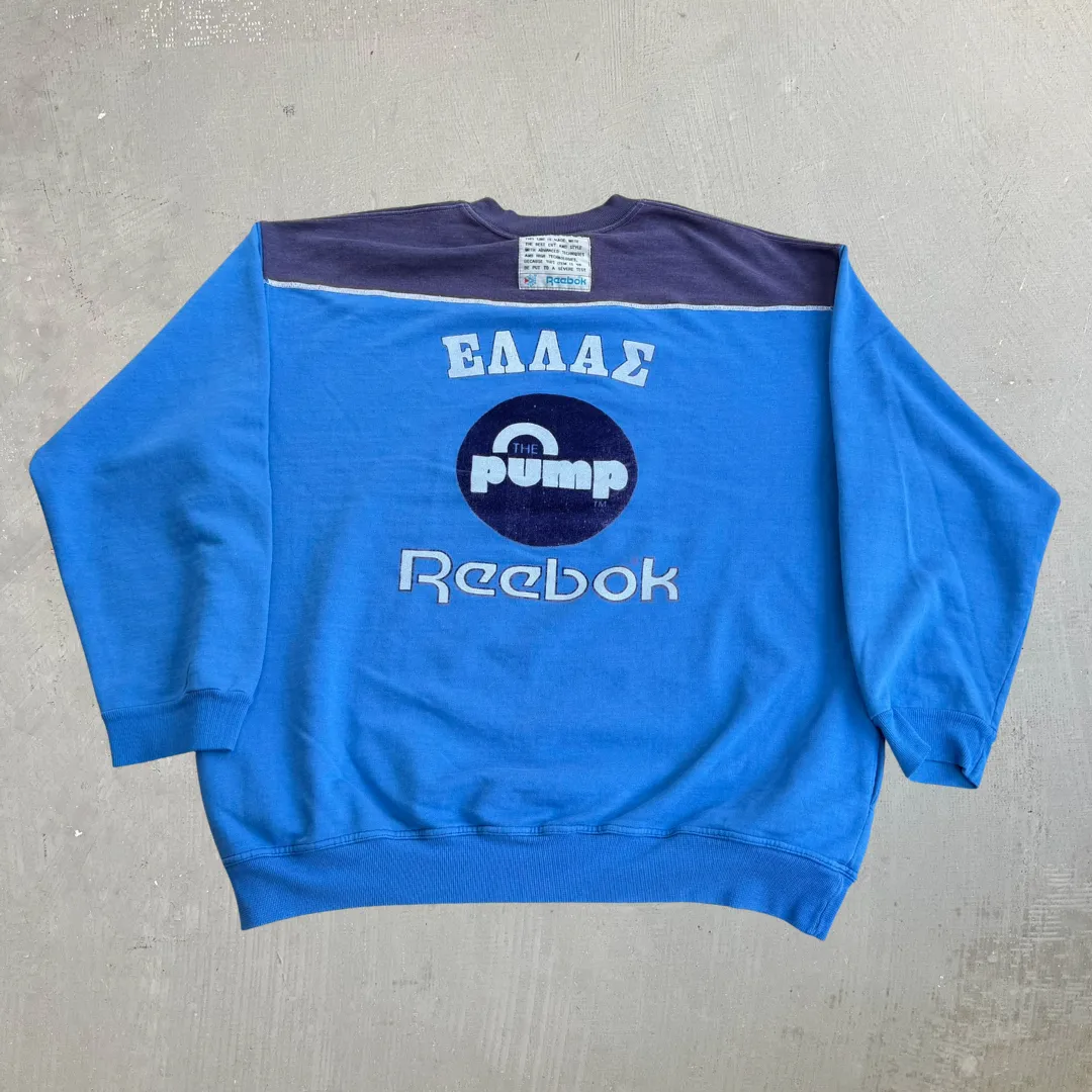 J- Vintage Reebok Logo & Text Basketball Crewneck - XL sold by HG Vintage product image thumbnail 3
