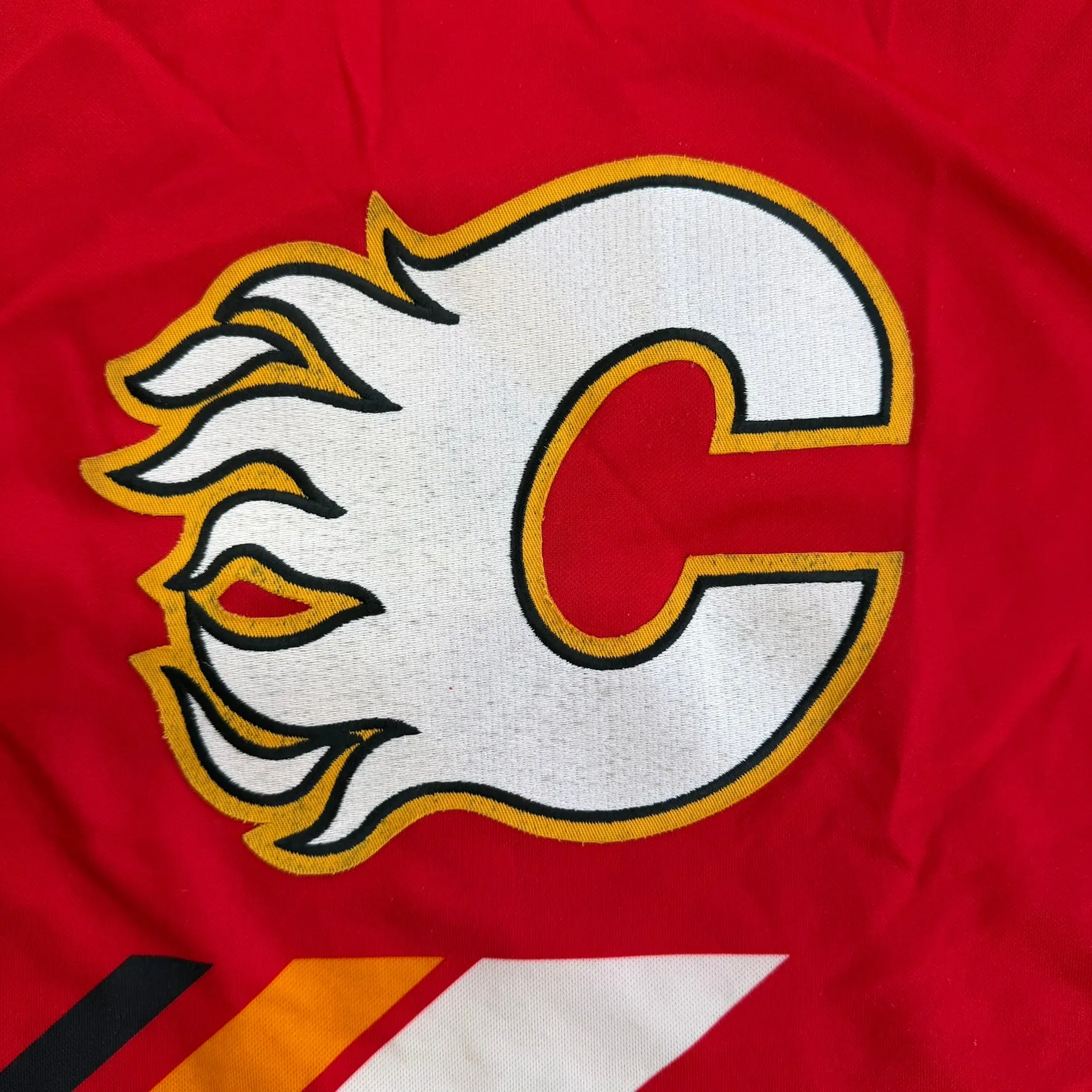 J- Vintage Calgary Flames NHL CCM Hockey Jersey - XL sold by HG Vintage product image thumbnail 2