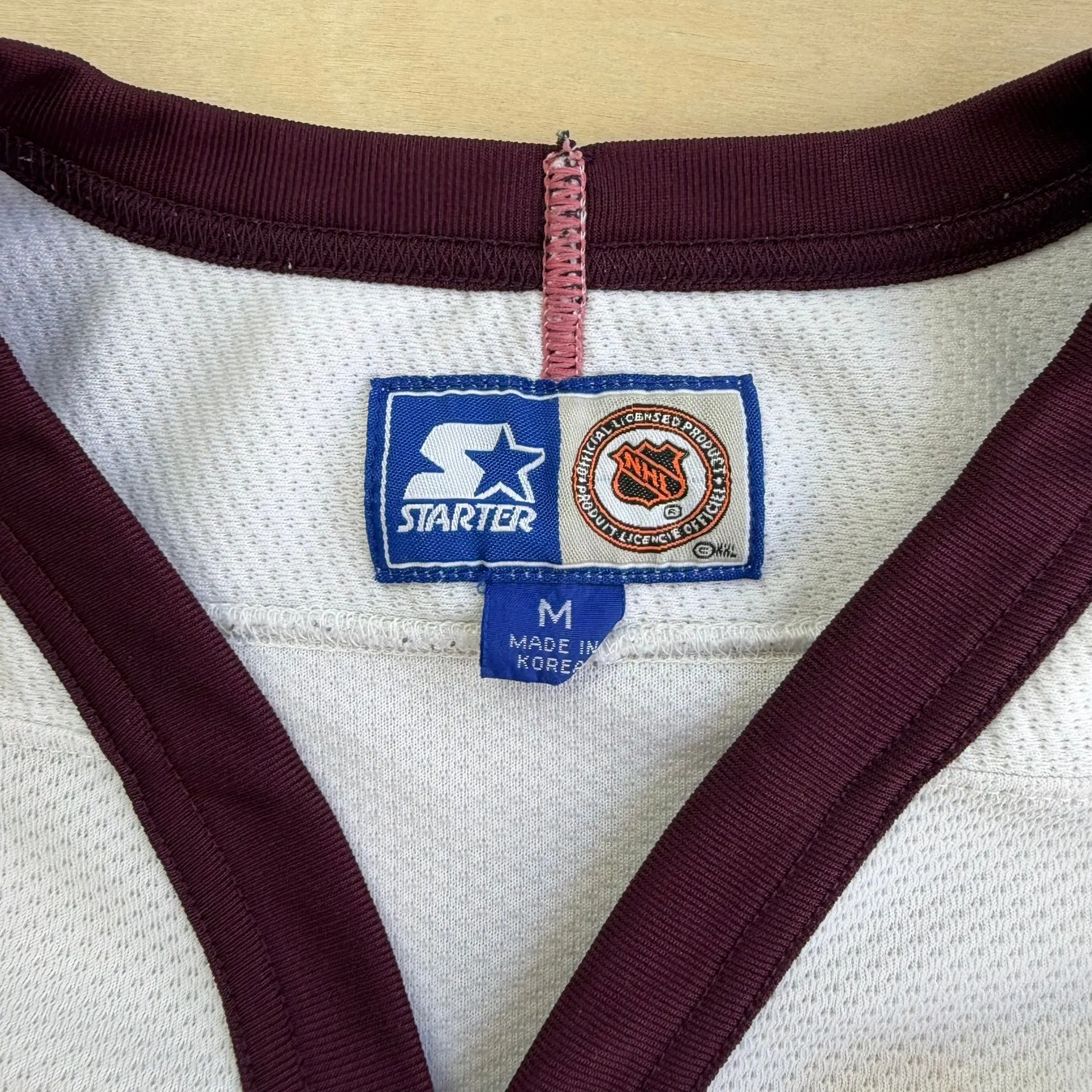 J- Vintage Anaheim Ducks NHL Starter Hockey Jersey - M sold by HG Vintage product image thumbnail 5