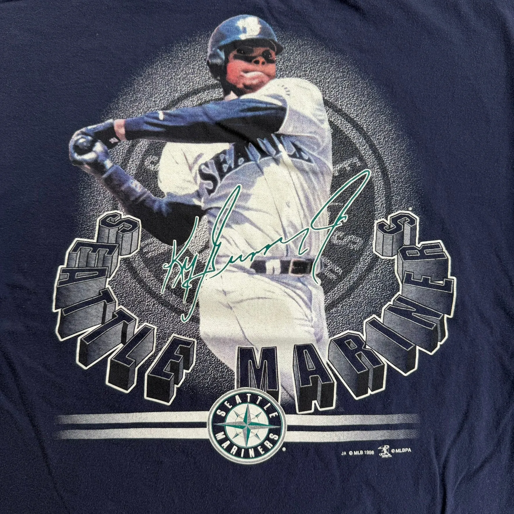 J- Vintage '98 Seattle Mariners Ken Griffey Jr Graphic Tee - L sold by HG Vintage product image thumbnail 2