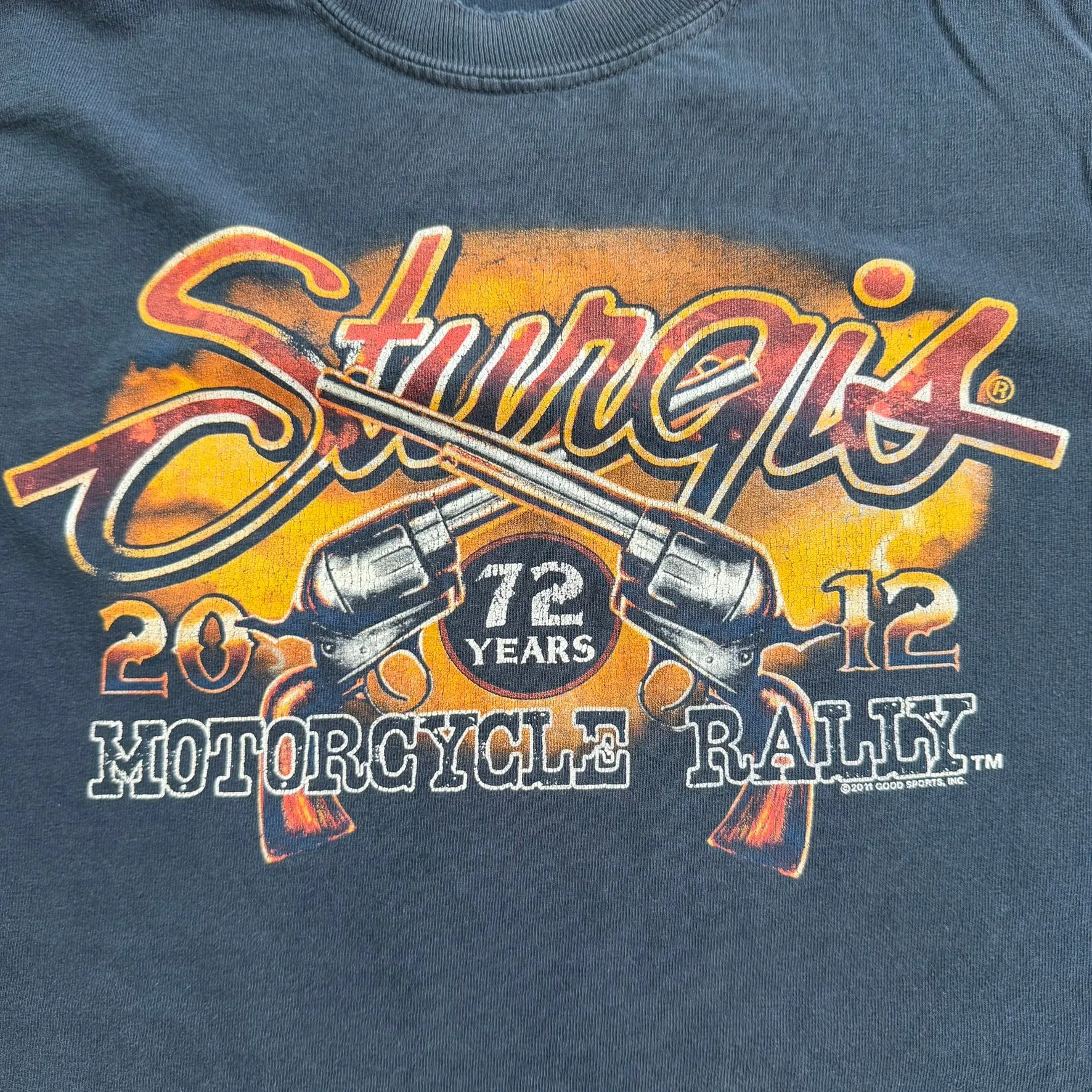 J- '11 Sturgis Motorcycle Rally Long Sleeve Tee - XL sold by HG Vintage product image thumbnail 2