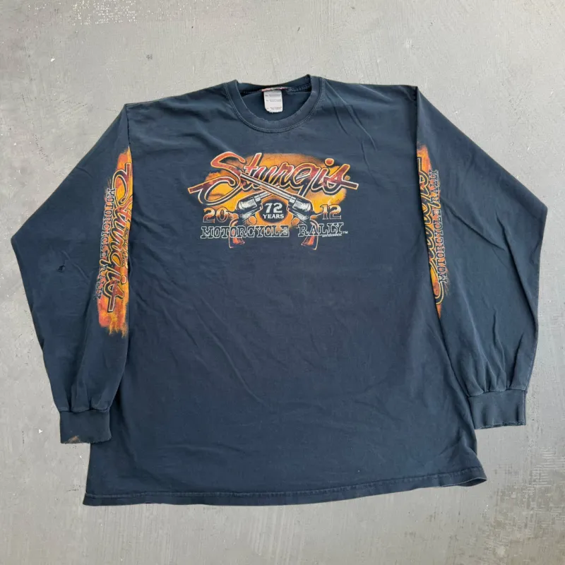 J- '11 Sturgis Motorcycle Rally Long Sleeve Tee - XL made by Harley-Davidson