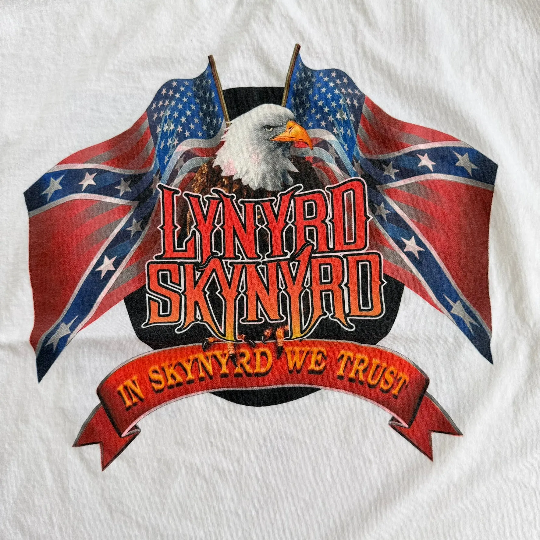J- Vintage '01 Lynyrd Skynyrd Back In The Swamp Tour Single Stitch Tee - 2XL sold by HG Vintage product image thumbnail 2