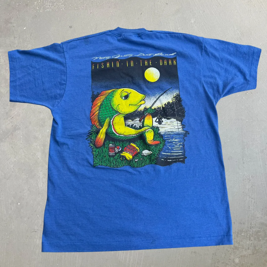 J- Vintage '91 Nitty Gritty Dirt Band 25th Anniversary Made In USA Single Stitch Tee - XL sold by HG Vintage product image thumbnail 3