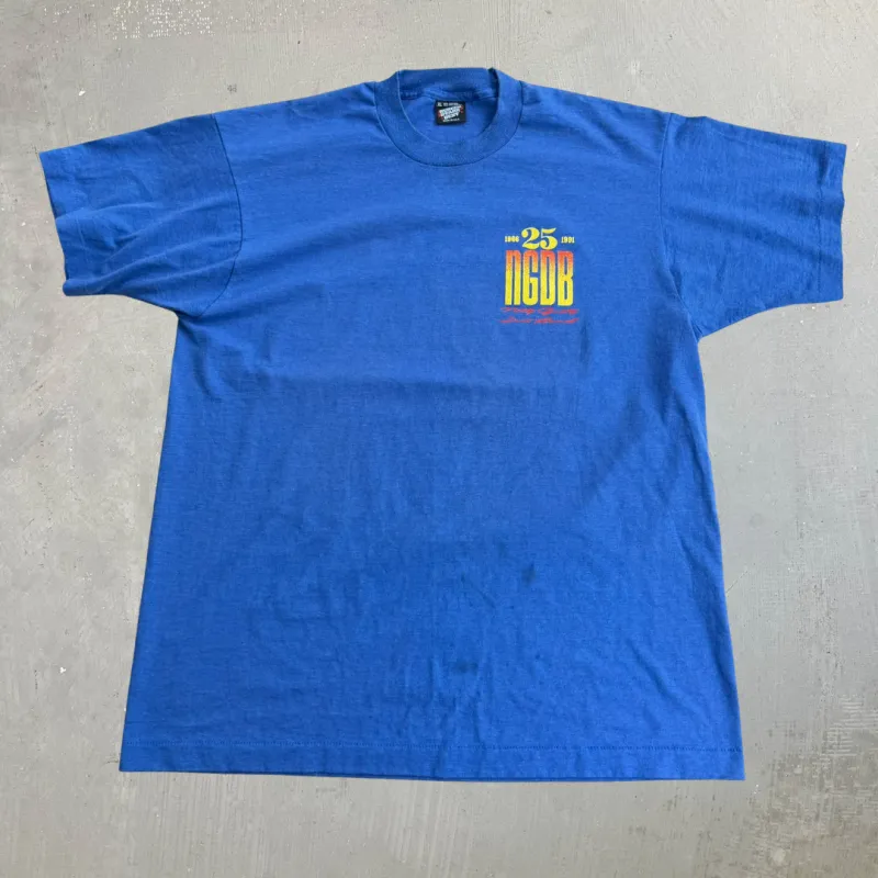J- Vintage '91 Nitty Gritty Dirt Band 25th Anniversary Made In USA Single Stitch Tee - XL made by HG Vintage