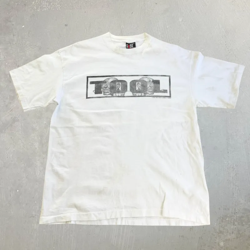 J- Vintage '94 Tool Medicine Twins Graphic Made In USA Single Stitch Giant Tag Tee - XL made by HG Vintage