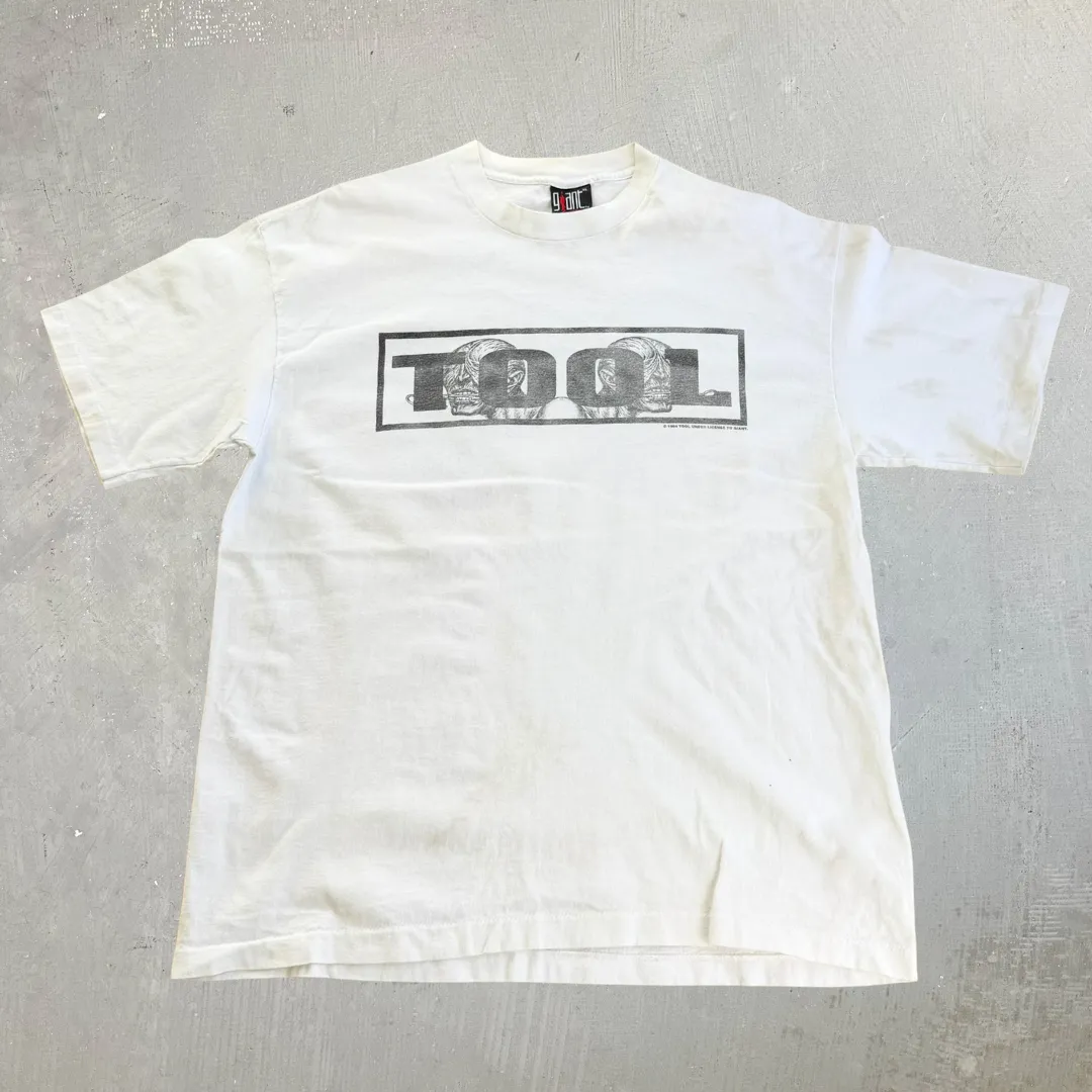 J- Vintage '94 Tool Medicine Twins Graphic Made In USA Single Stitch Giant Tag Tee - XL sold by HG Vintage
