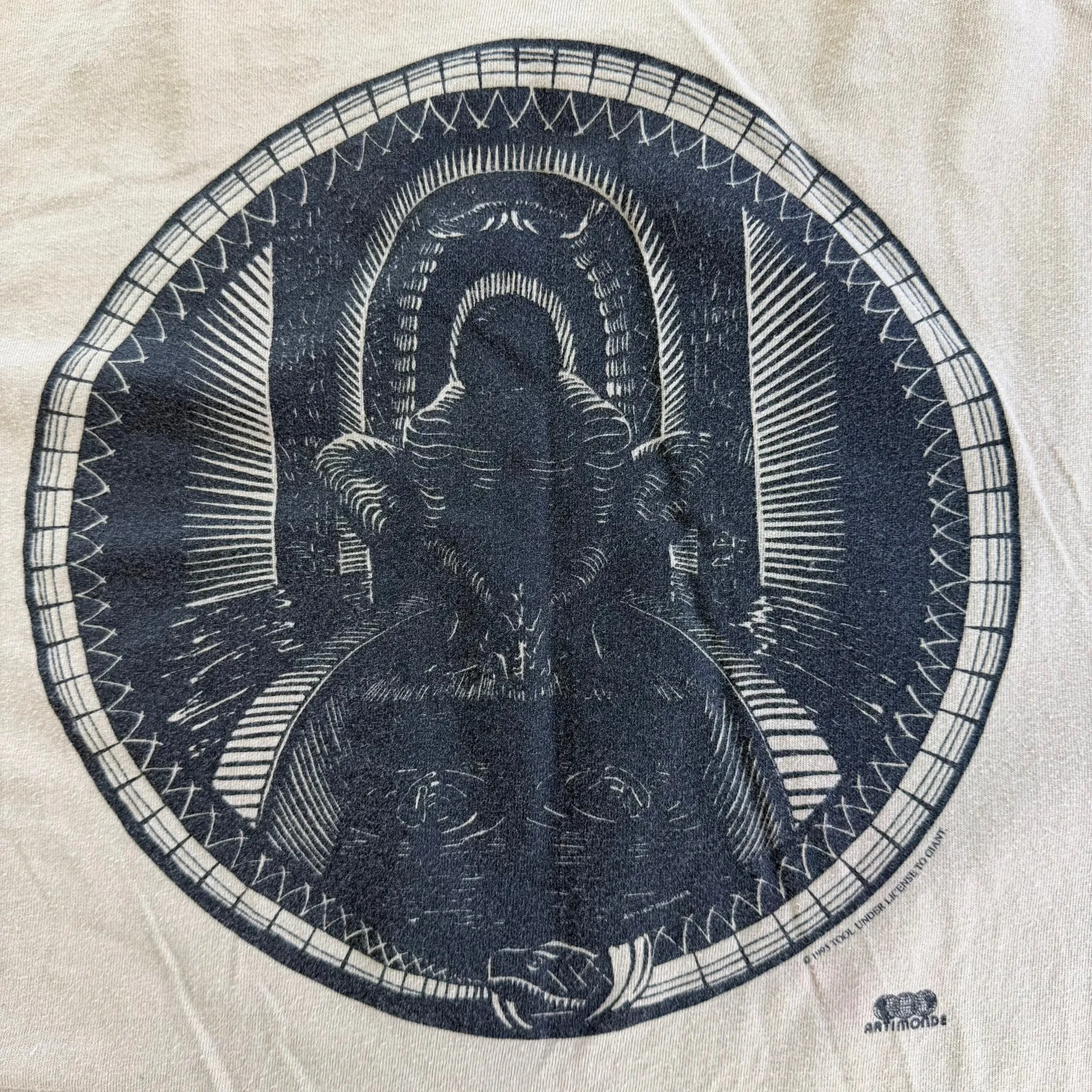 J- Vintage '95 Tool Tan Undertow Graphic Made In USA Single Stitch Tee - XL sold by HG Vintage product image thumbnail 4