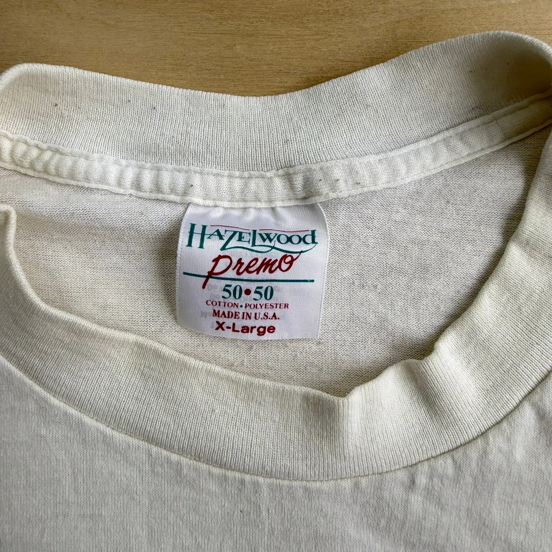 J- Vintage Flying Tigers Squadron Fighter Plane Graphic Made In USA Single Stitch Tee - XL sold by HG Vintage product image thumbnail 3