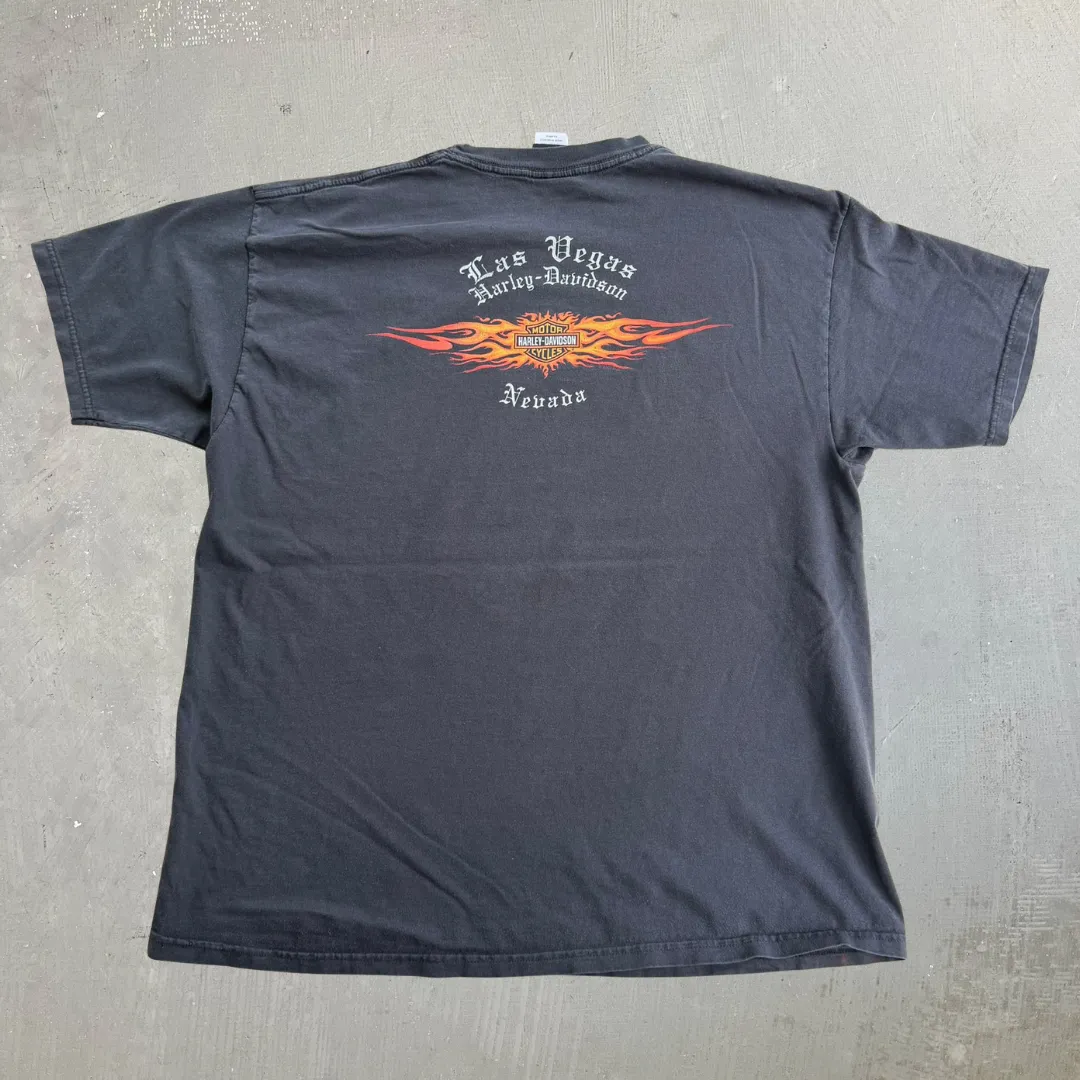 J- Vintage '07 Harley Davidson Las Vegas Nevada Live To Ride Tee - XL sold by HG Vintage product image thumbnail 3