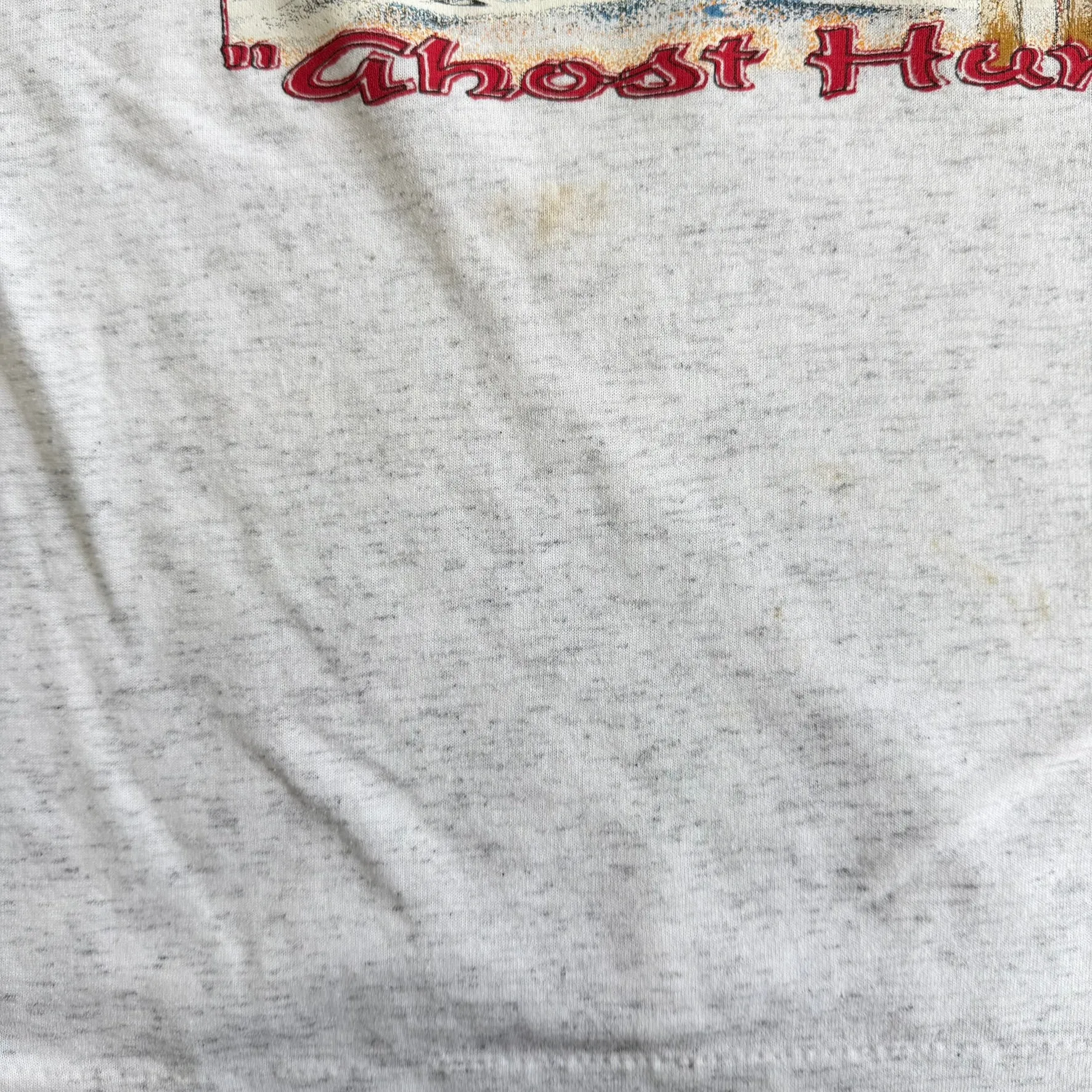J- Vintage Owen Sound Wolf Ghost Hunter Graphic Single Stitch Tee - L sold by HG Vintage product image thumbnail 3