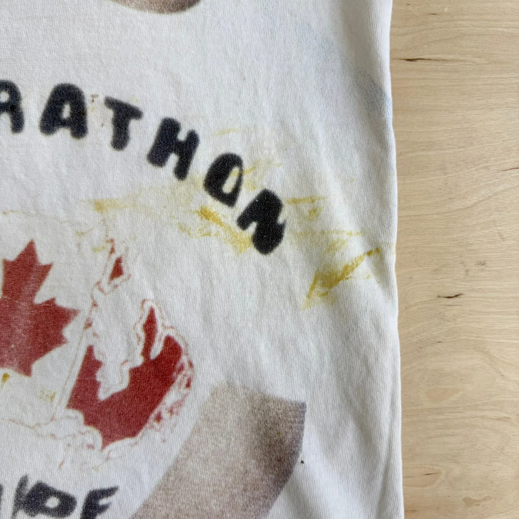 J- Vintage '05 Terry Fox Foundation Run 25 Years Of Hope All Over Print Tee - L sold by HG Vintage product image thumbnail 3