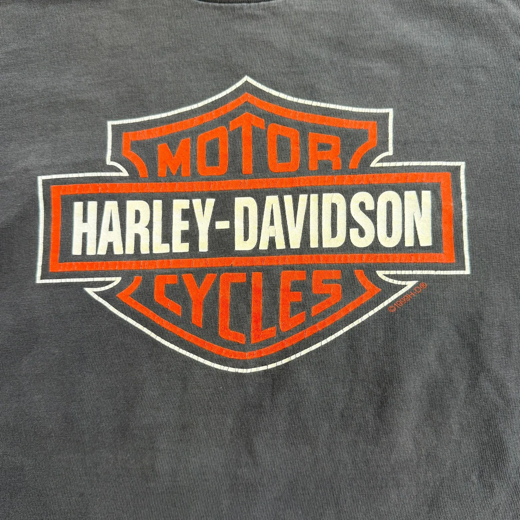 J- Vintage '99 Harley Davidson London Ontario Canada Graphic Made In USA Tee - L sold by HG Vintage product image thumbnail 2
