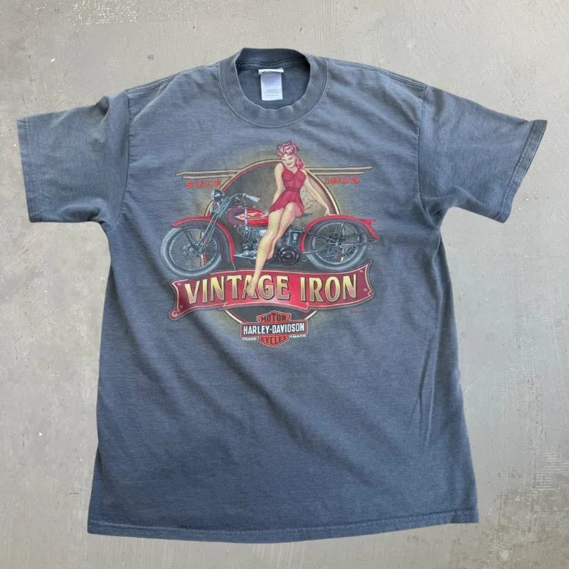 J- '11 Harley Davidson Sudbury Ontario Canada Graphic Tee - L made by Harley-Davidson