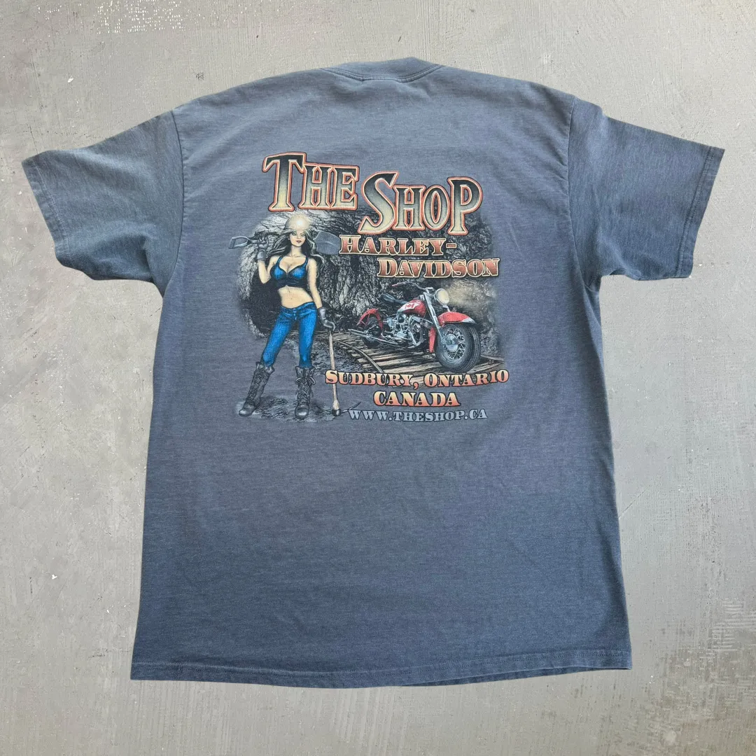 J- '11 Harley Davidson Sudbury Ontario Canada Graphic Tee - L sold by HG Vintage product image thumbnail 3