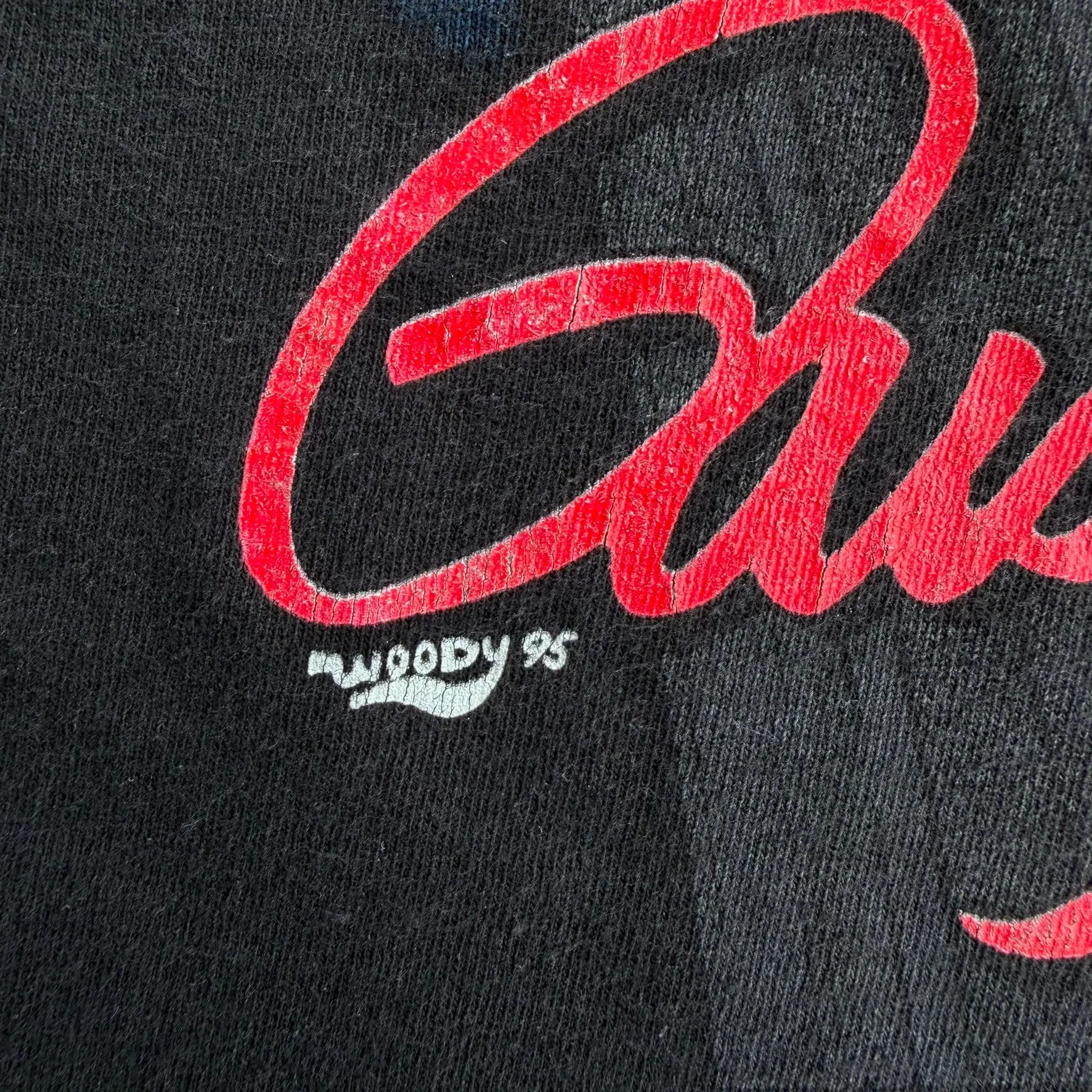 J- Vintage '95 Nascar Dusty Wallace Attitude Care & Lightning Made In USA Single Stitch Tee - L sold by HG Vintage product image thumbnail 5