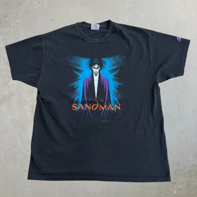 J- Vintage '93 DC Comics The Sandman Graphic Single Stitch Tee - XL made by HG Vintage
