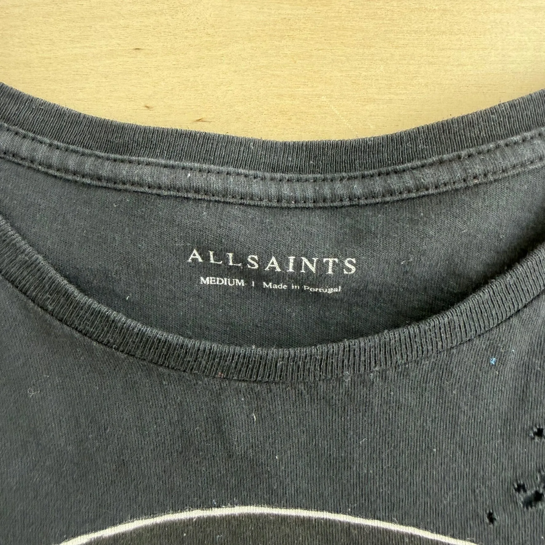 J- All Saints Ying Yang Skull Graphic Tee - M sold by HG Vintage product image thumbnail 4