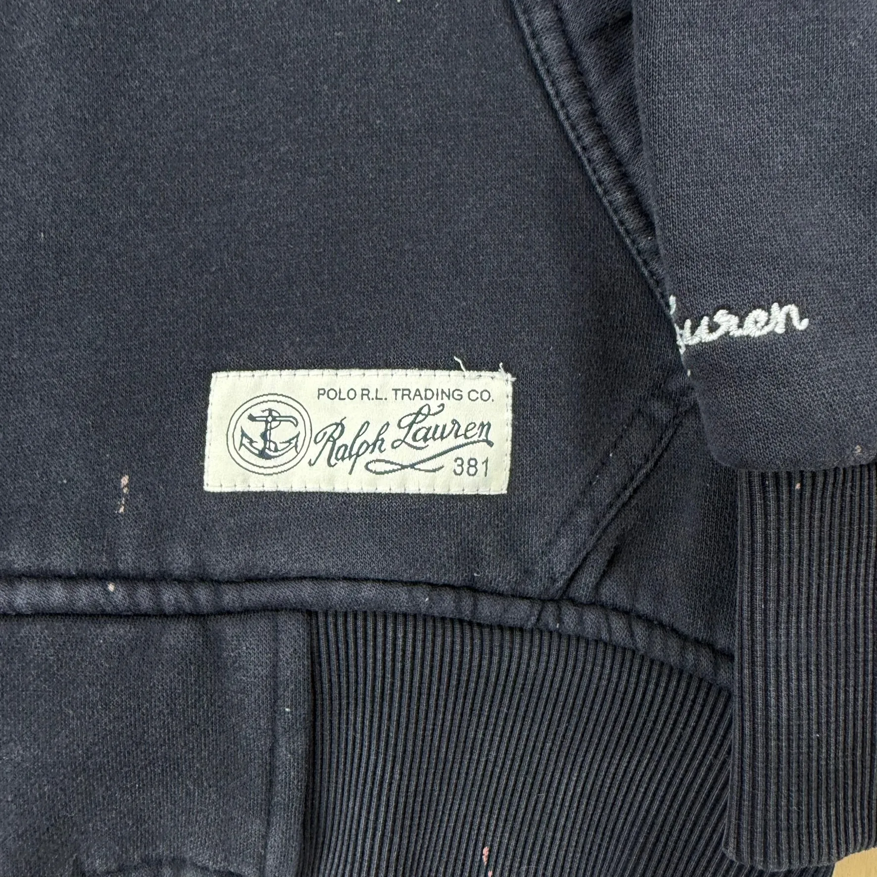 J- Vintage Polo Sport Ralph Lauren Embroidered Bear Zip Up Hoodie - L sold by HG Vintage product image thumbnail 3