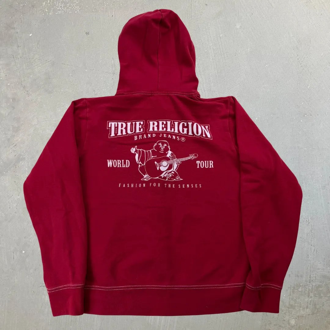 J- Vintage True Religion Logo Zip Up Hoodie - M sold by HG Vintage product image thumbnail 4