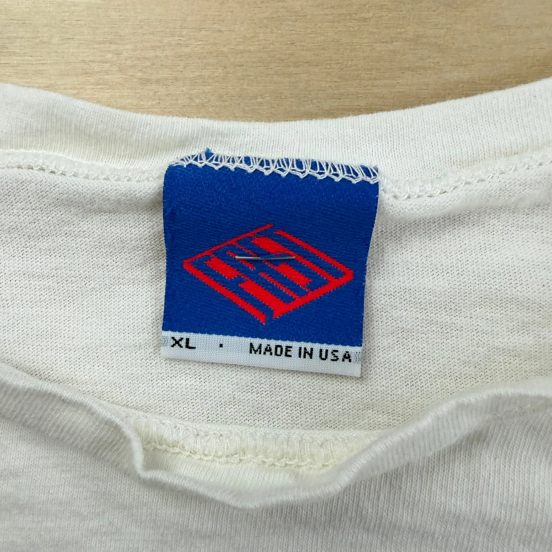 J- Vintage Duke University Blue Devils Basketball Made In USA Single Stitch Tee - XL sold by HG Vintage product image thumbnail 3