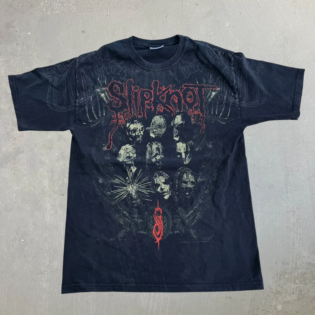 J- Vintage '08 Slipknot Text & Graphic Tee - M sold by HG Vintage