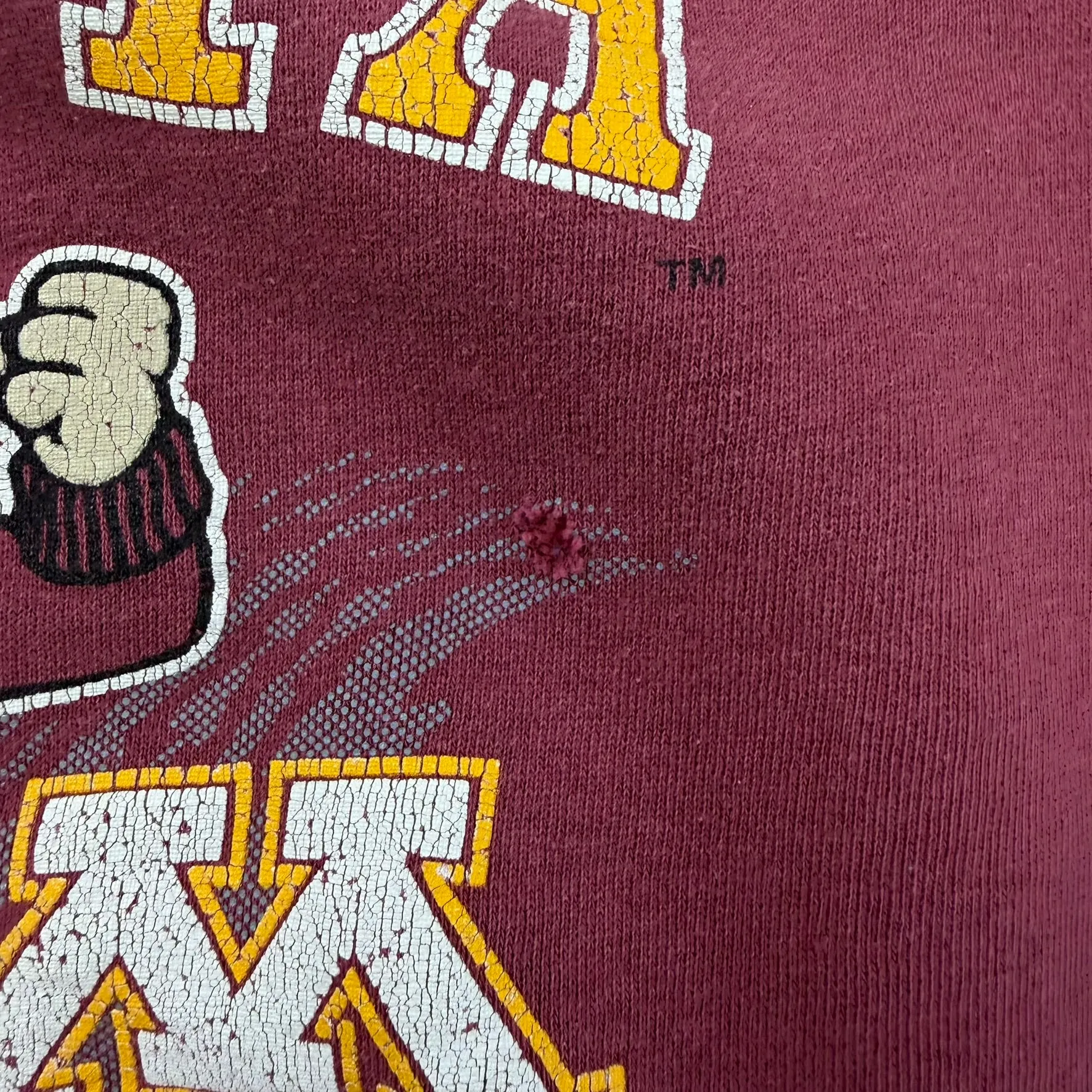 J- Vintage Minnesota Golden Gophers Graphic Crewneck - XL sold by HG Vintage product image thumbnail 3