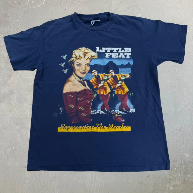 J- Vintage '90 Little Feat Representing the Mambo Album Cover Made In USA Single Stitch Tee - L made by HG Vintage
