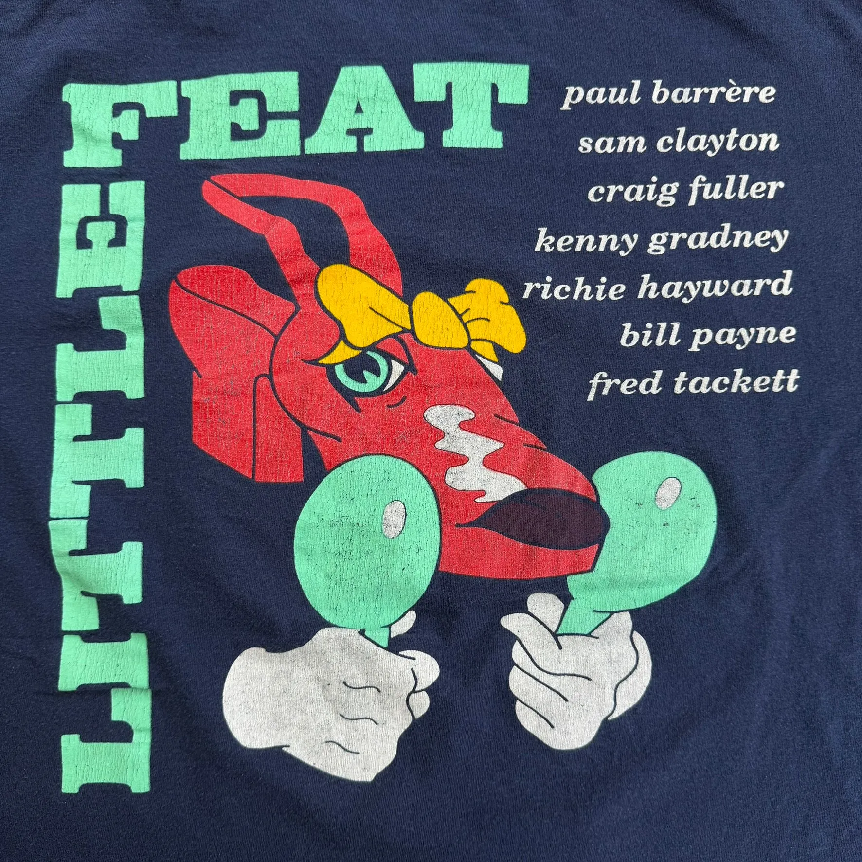 J- Vintage '90 Little Feat Representing the Mambo Album Cover Made In USA Single Stitch Tee - L sold by HG Vintage product image thumbnail 4