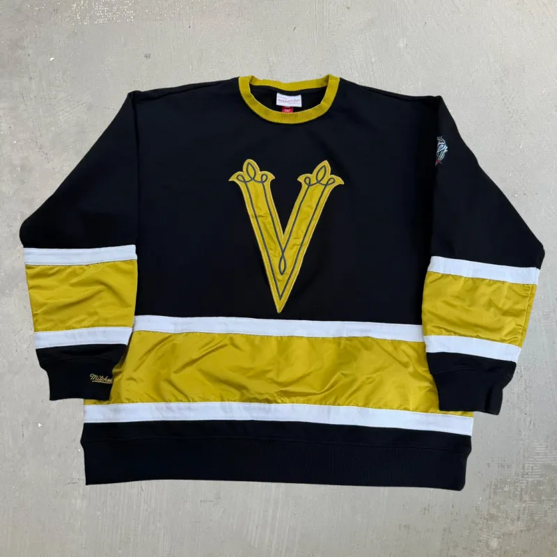 J- 2024 NHL Winter Classic Las Vegas Golden Knights Mitchell & Ness Jersey Crewneck - XL made by HG Vintage