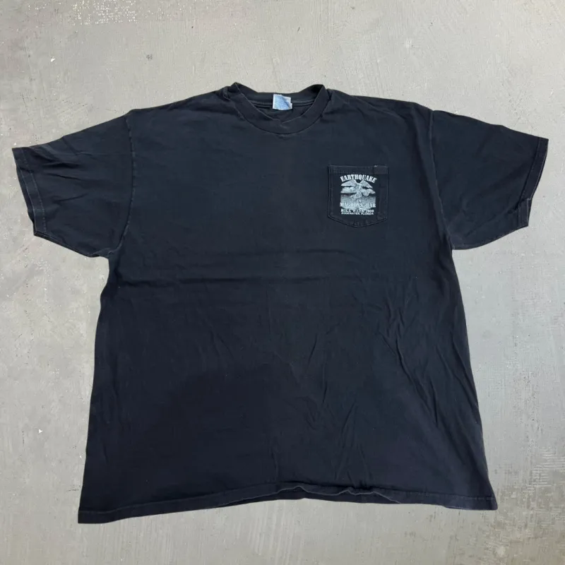 J- Vintage '00 Magoons Bar Edgewater Bike Week Motorcycle Tee - 2XL made by Harley-Davidson