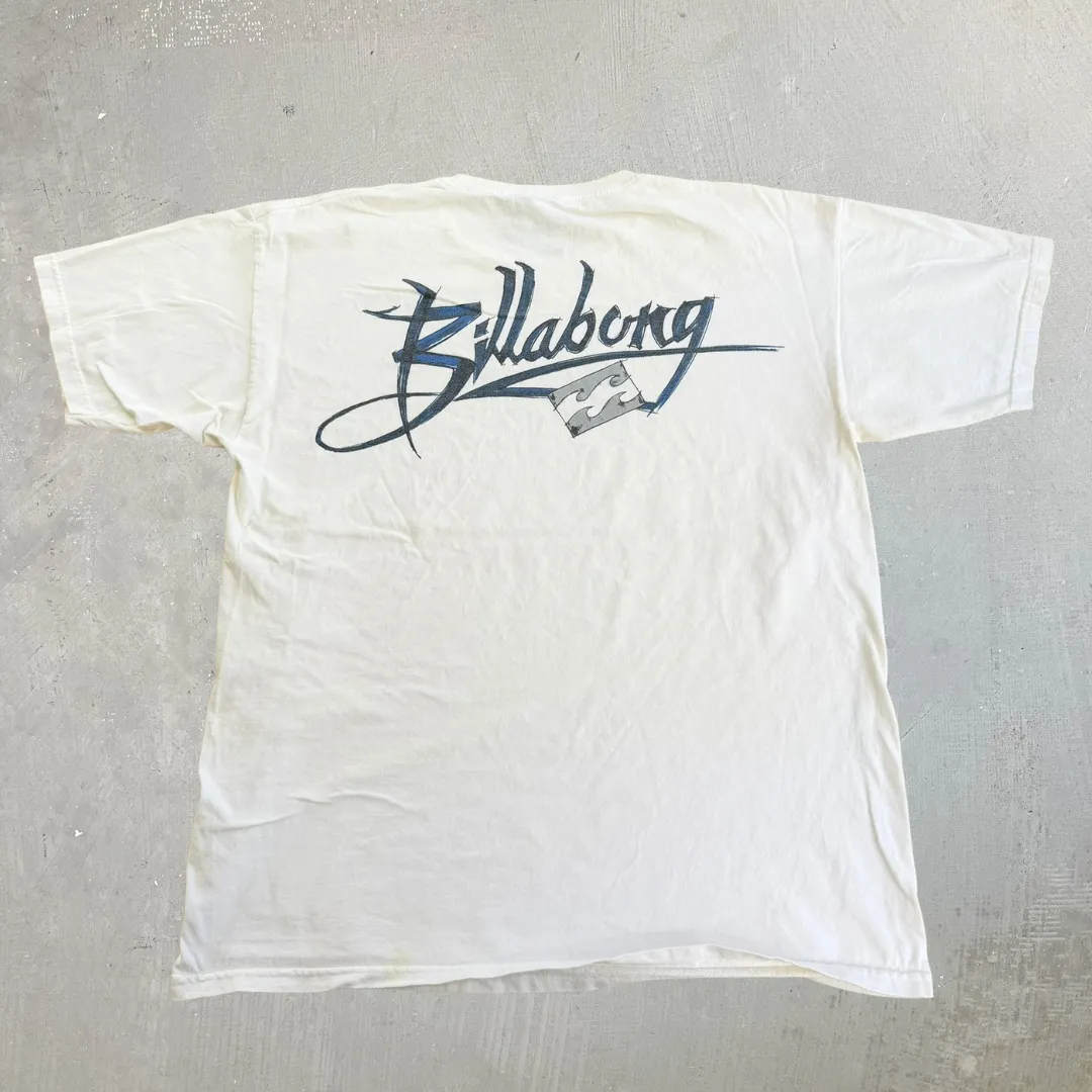J- Vintage Billabong Logo Text Graphic Tee - L sold by HG Vintage product image thumbnail 2