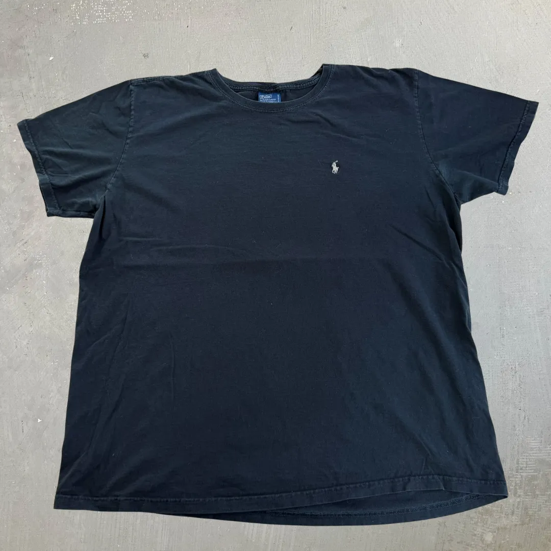 J- Vintage Polo Ralph Lauren Embroidered Logo Tee - XL sold by HG Vintage