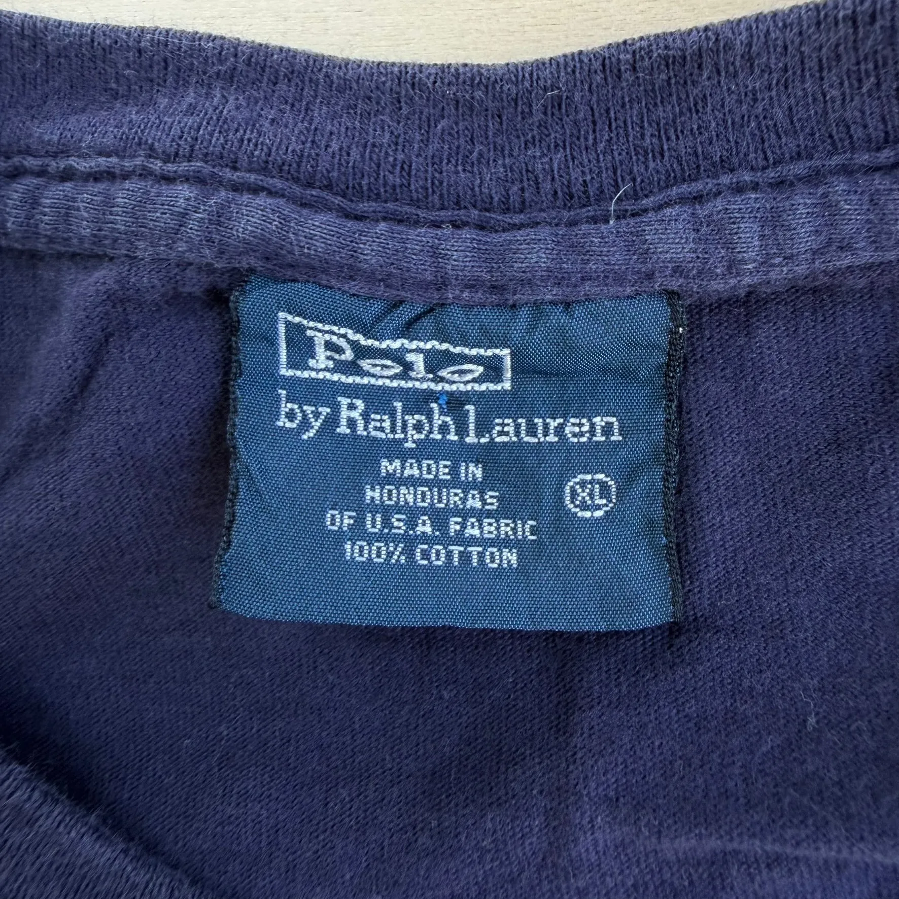 J- Vintage Polo Sport Ralph Lauren Text Graphic Tee - XL sold by HG Vintage product image thumbnail 3