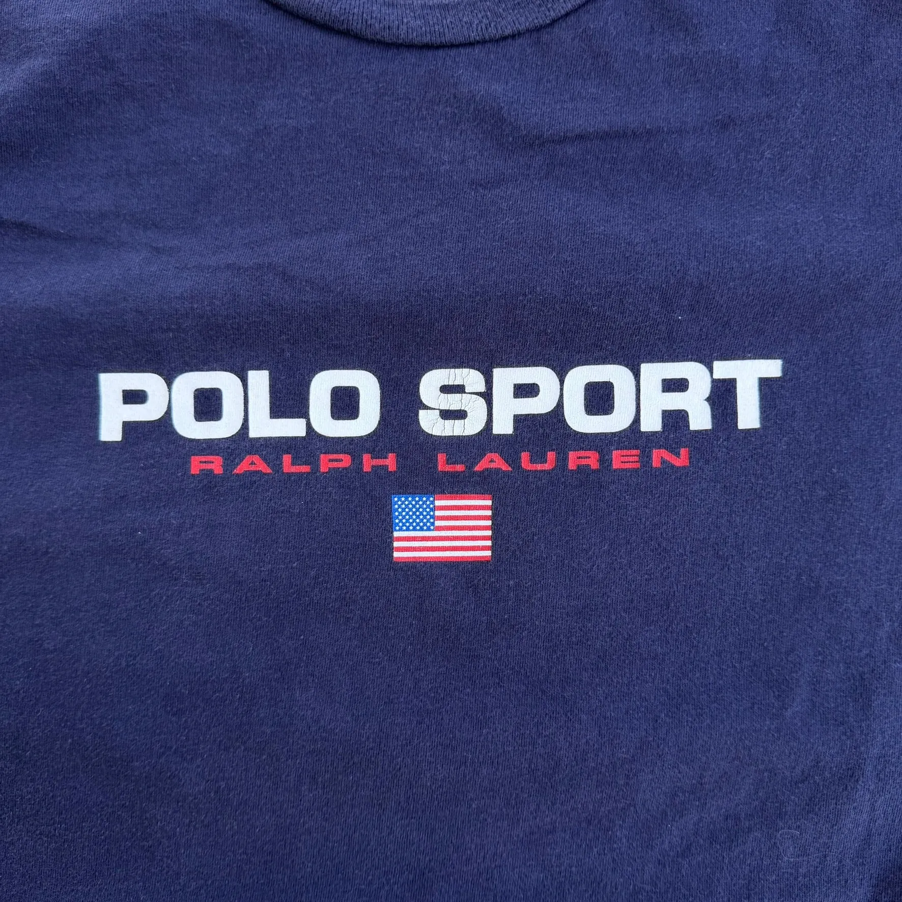 J- Vintage Polo Sport Ralph Lauren Text Graphic Tee - XL sold by HG Vintage product image thumbnail 2