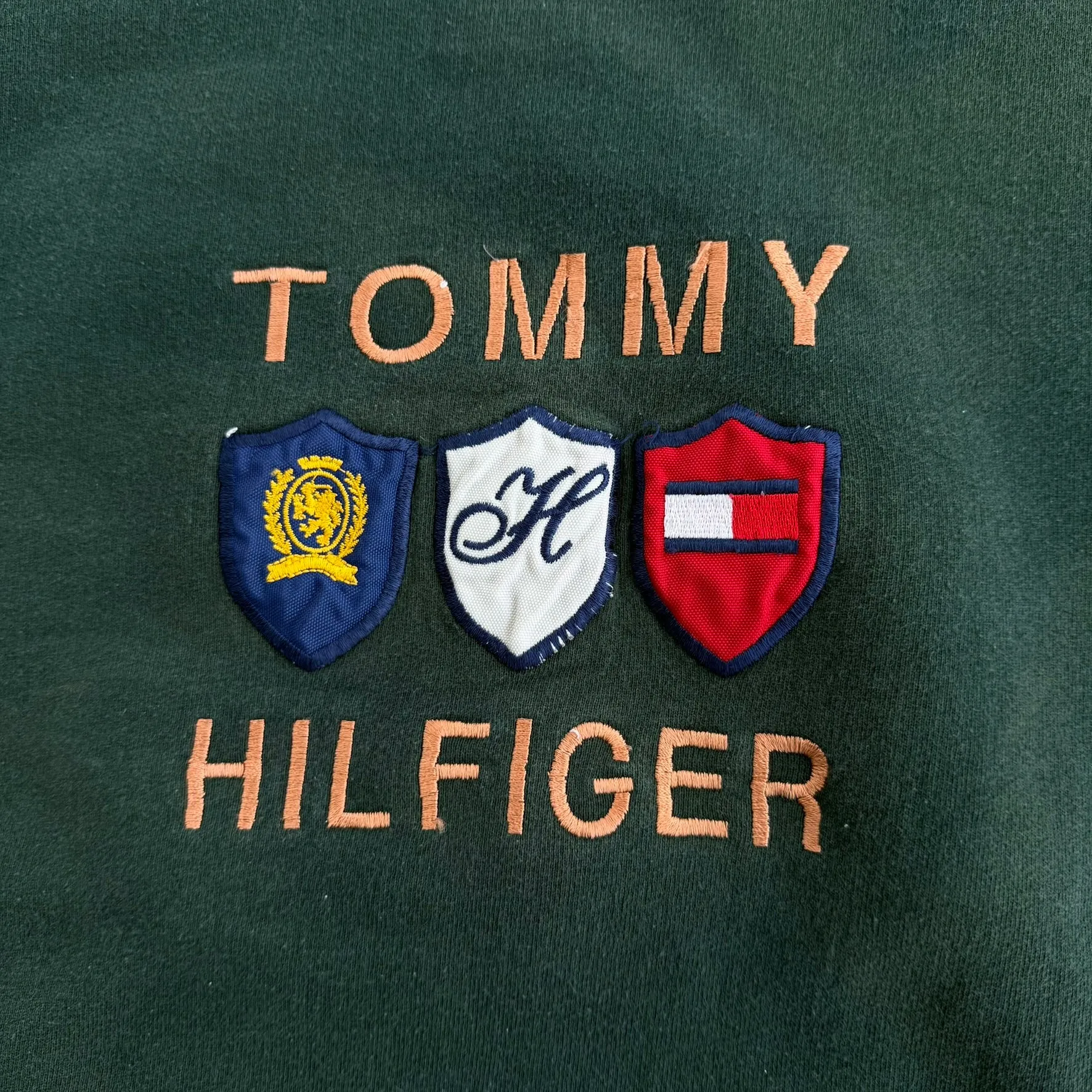 J- Vintage Tommy Hilfiger Embroidered Logo & Text Crewneck - XL sold by HG Vintage product image thumbnail 2