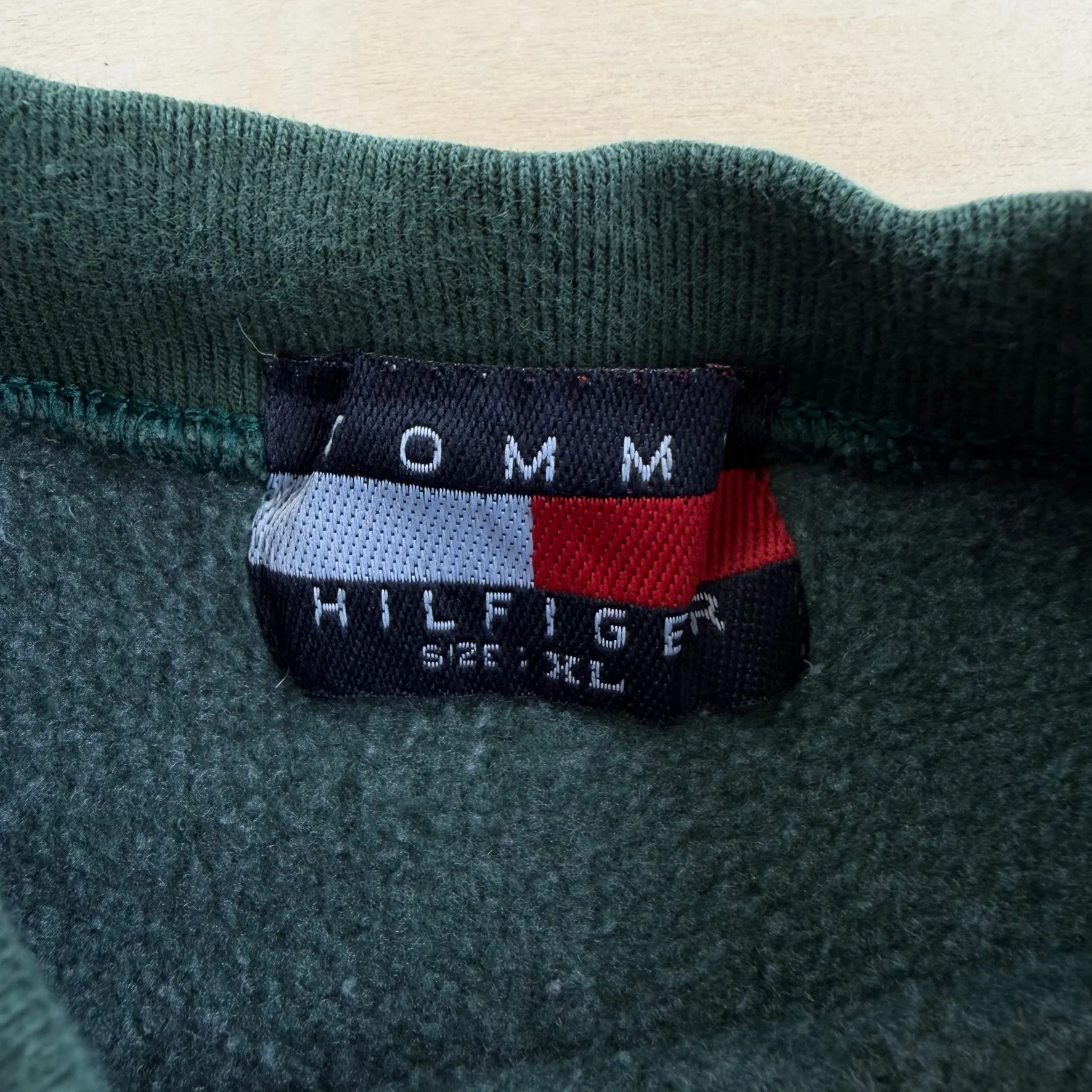 J- Vintage Tommy Hilfiger Embroidered Logo & Text Crewneck - XL sold by HG Vintage product image thumbnail 3