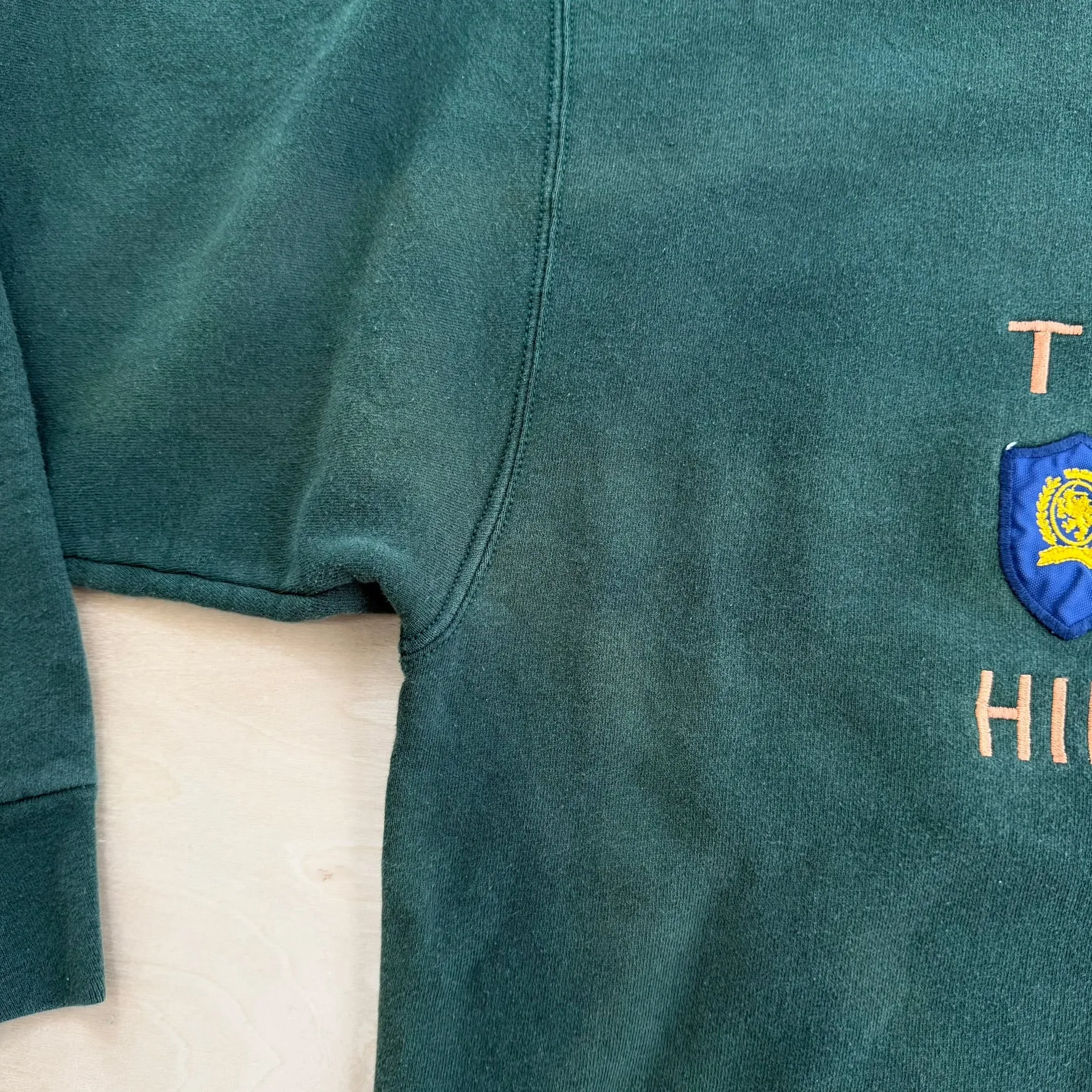 J- Vintage Tommy Hilfiger Embroidered Logo & Text Crewneck - XL sold by HG Vintage product image thumbnail 4