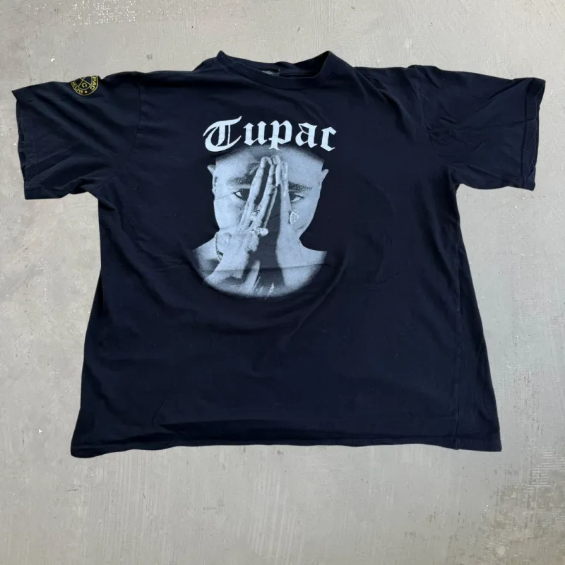J- Vintage Cross Colors Tupac Picture Tee - 3XL made by HG Vintage