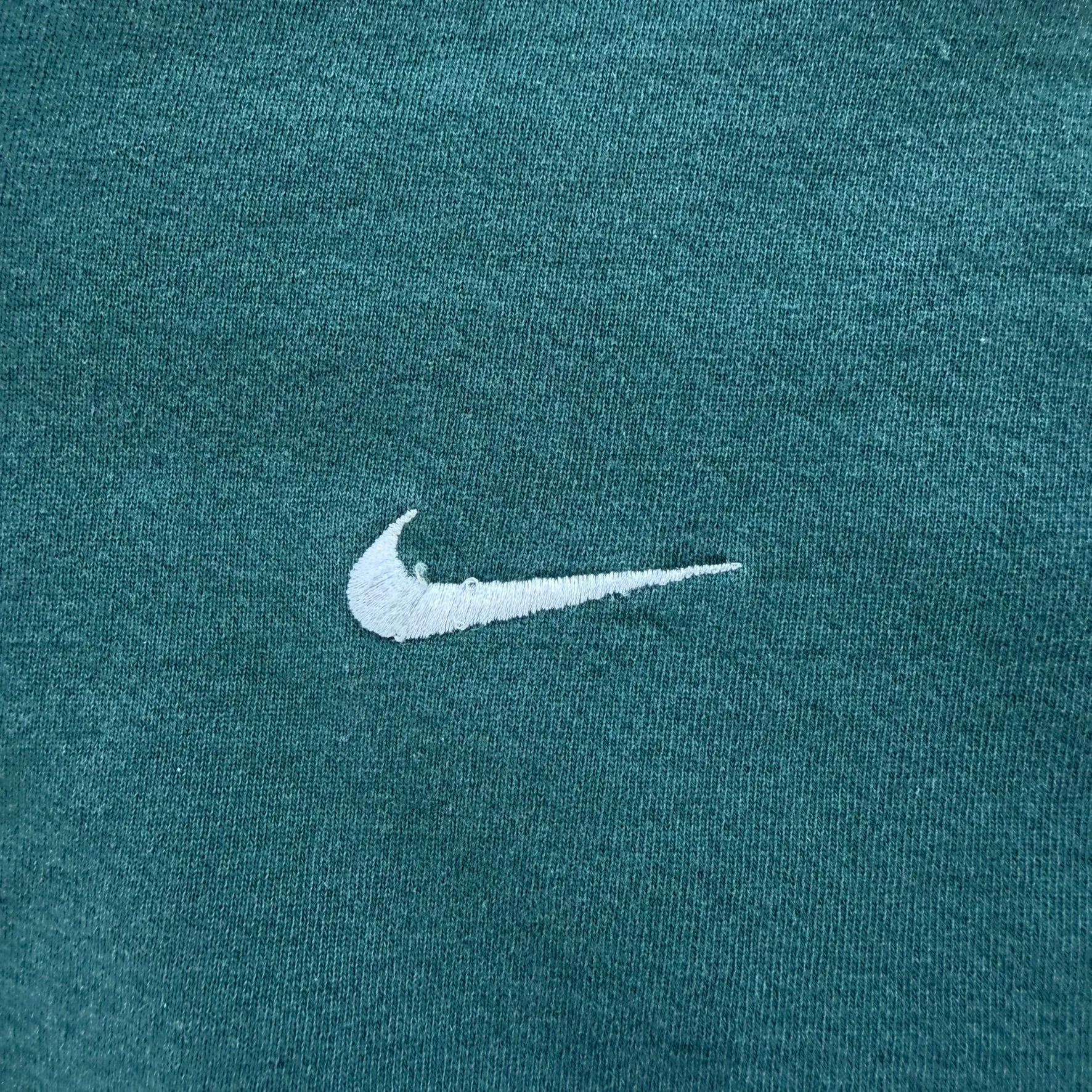 J- Vintage 90s Nike Embroidered Swoosh Forest Green Hoodie - 2XL sold by HG Vintage product image thumbnail 2