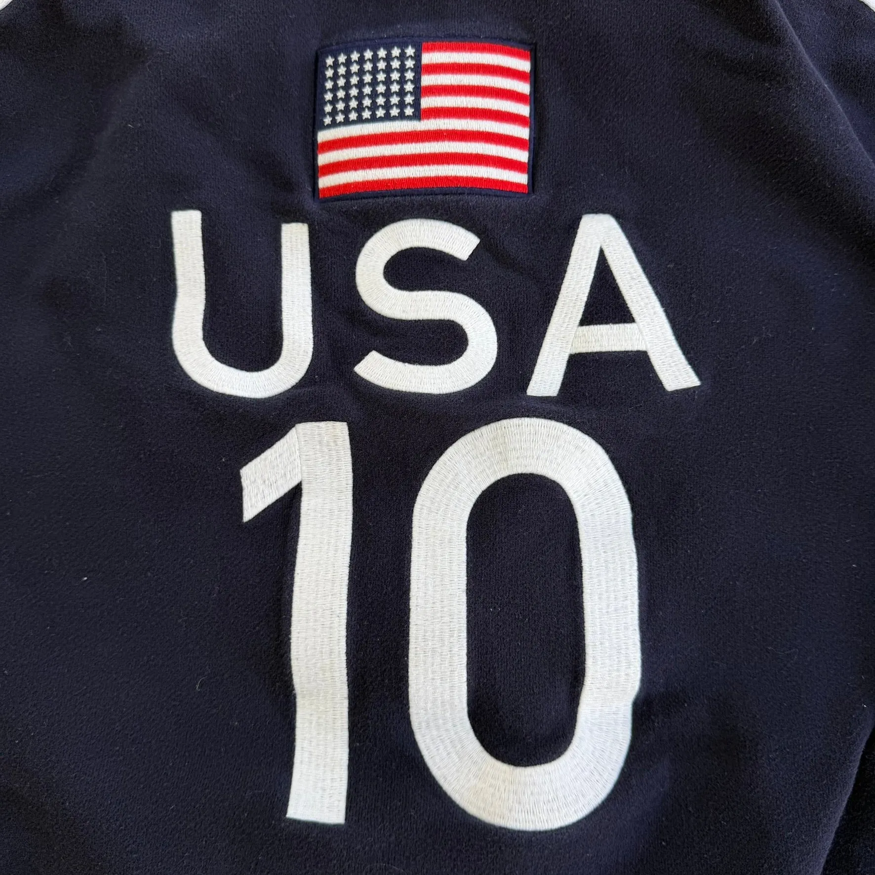 J- Vintage '10 Ralph Lauren Polo Club Embroidered Logo Zip Up Track Jacket - S sold by HG Vintage product image thumbnail 5