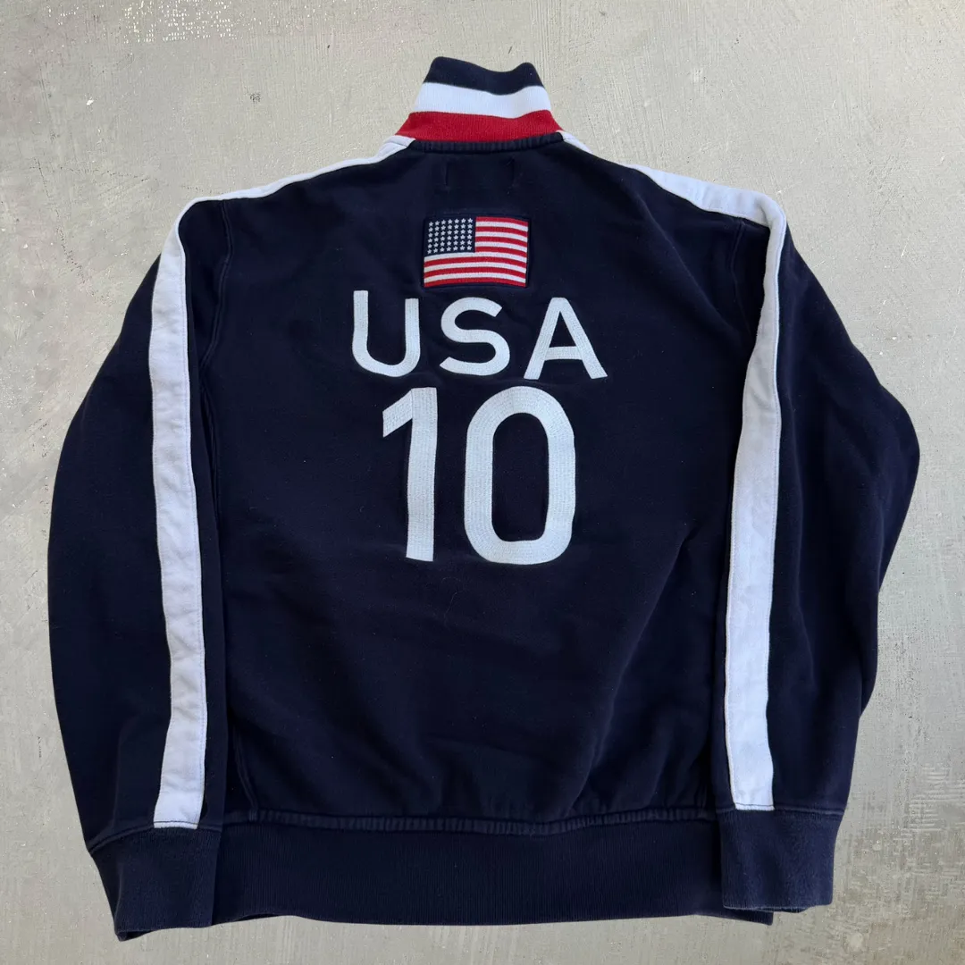 J- Vintage '10 Ralph Lauren Polo Club Embroidered Logo Zip Up Track Jacket - S sold by HG Vintage product image thumbnail 4