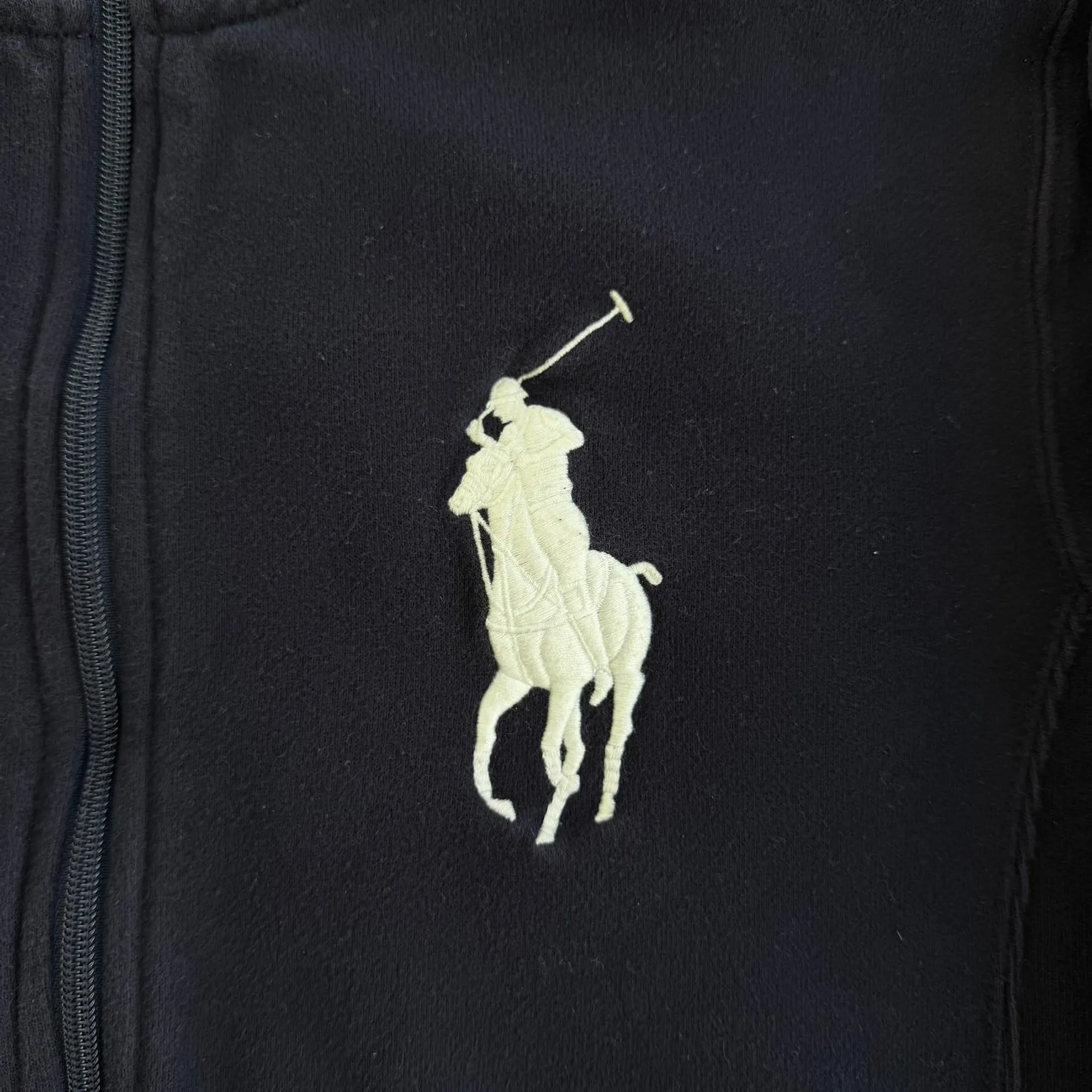 J- Vintage '10 Ralph Lauren Polo Club Embroidered Logo Zip Up Track Jacket - S sold by HG Vintage product image thumbnail 2