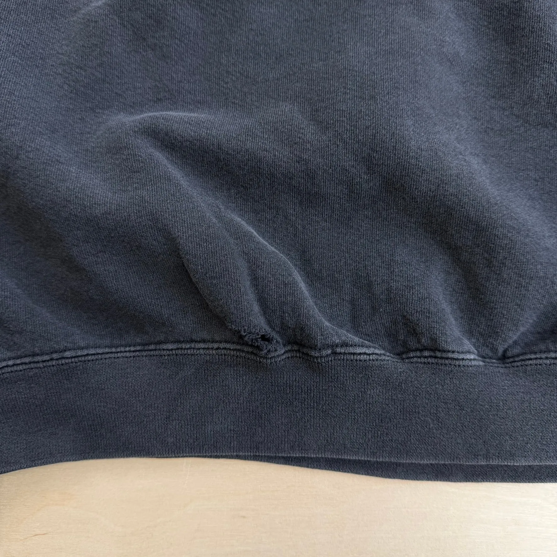 J- Vintage Nike Embroidered Swoosh Black Crewneck - XL sold by HG Vintage product image thumbnail 4