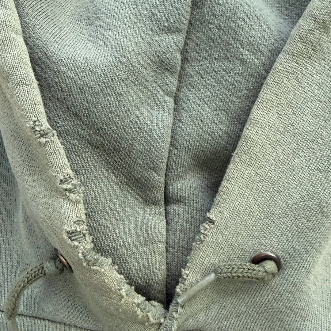 J- Vintage 90s Nike Embroidered Center Swoosh Olive Green Hoodie - XL sold by HG Vintage product image thumbnail 3