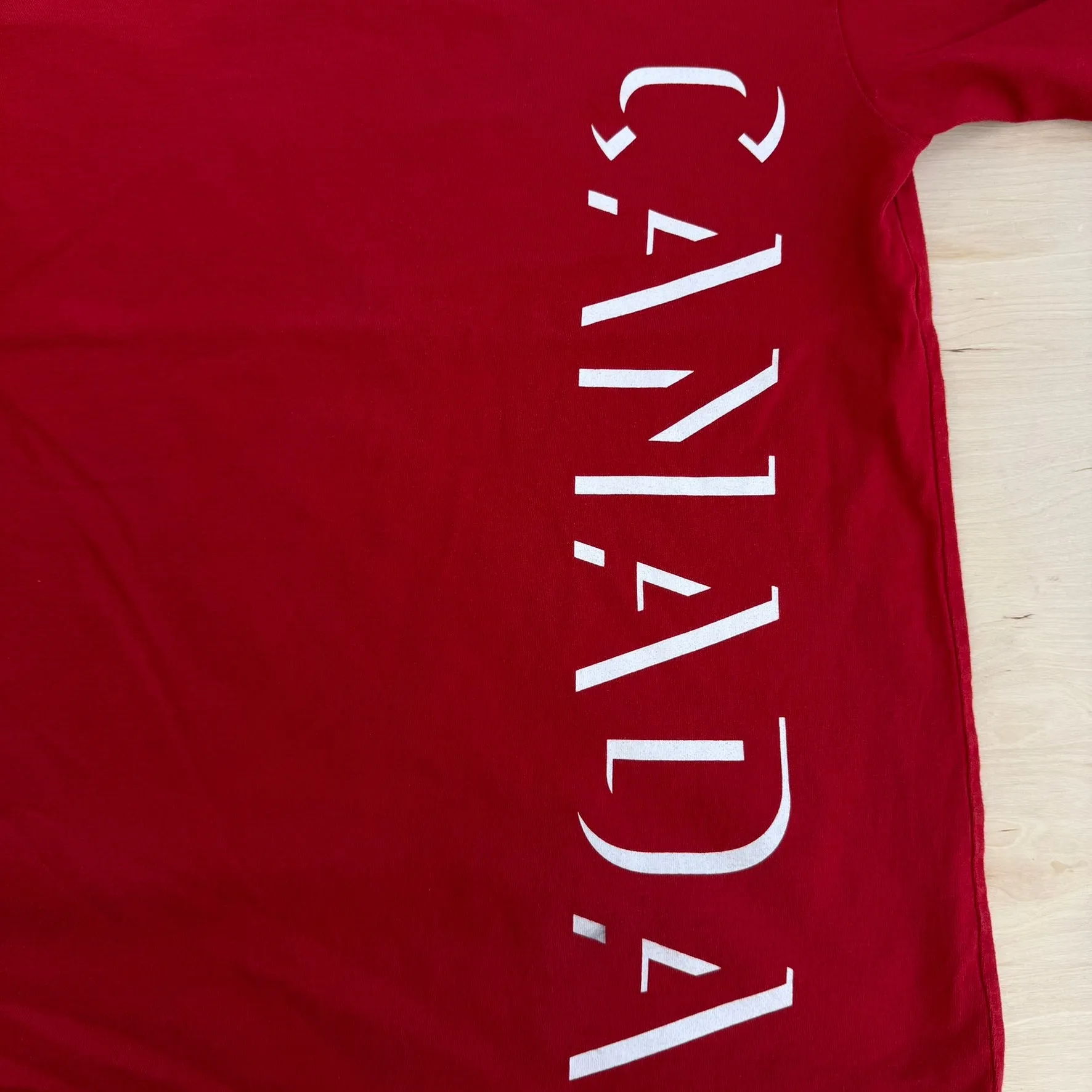 J- Vintage Adidas Canada National Soccer Team Text Ringer Tee - M sold by HG Vintage product image thumbnail 3