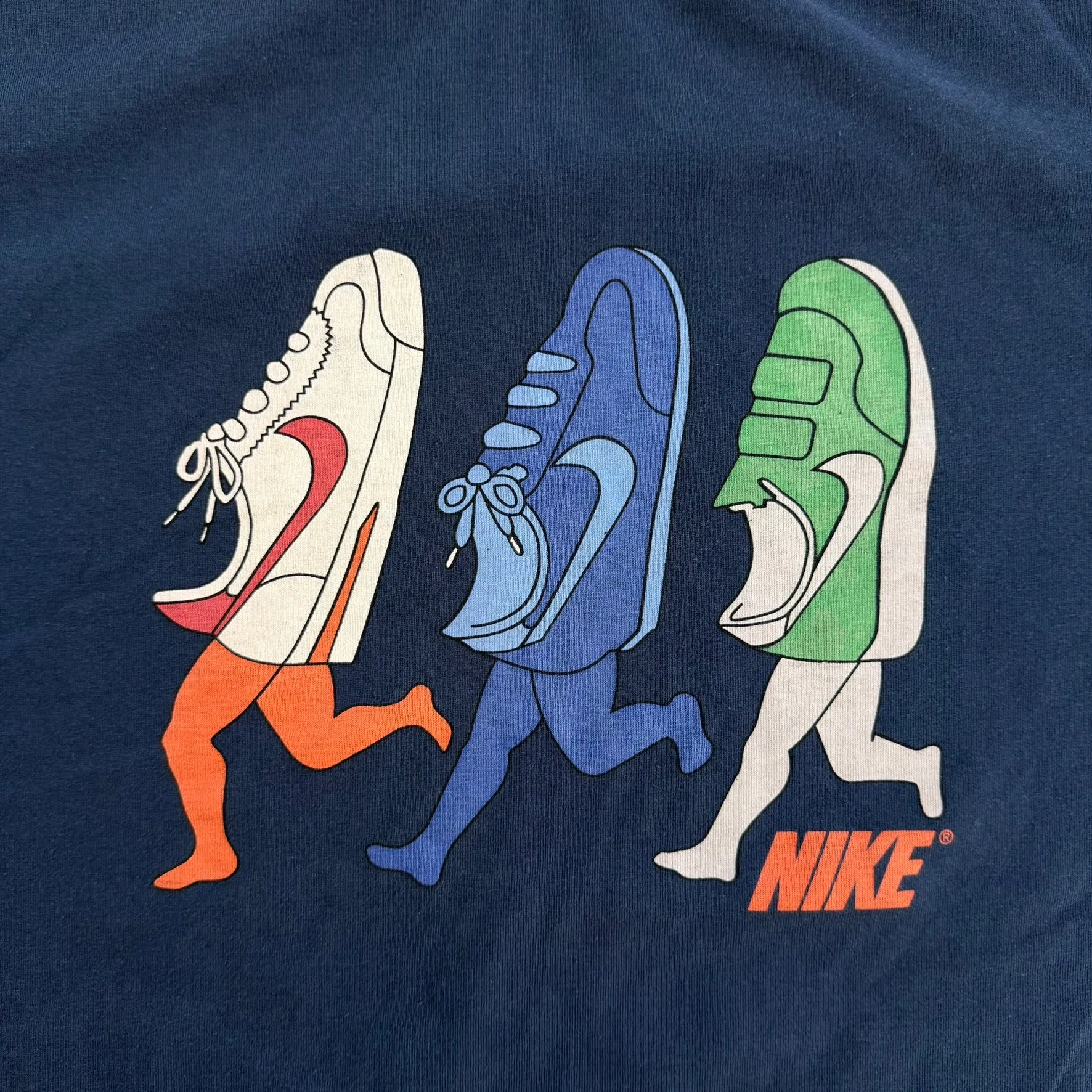 J- Vintage Nike Cortez Shoes Graphic Tee - L sold by HG Vintage product image thumbnail 2