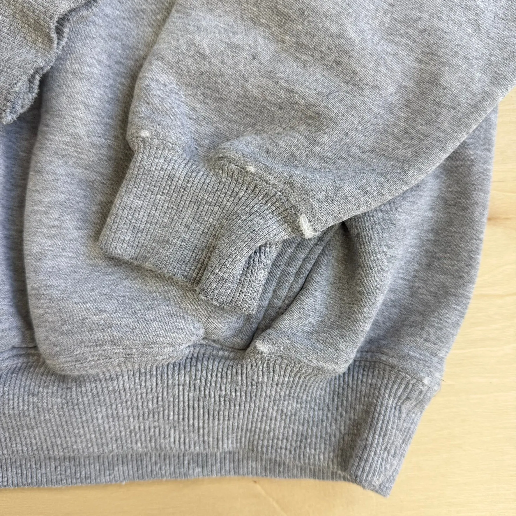 J- Vintage 90s Nike Embroidered Center Swoosh Grey Hoodie - M sold by HG Vintage product image thumbnail 5