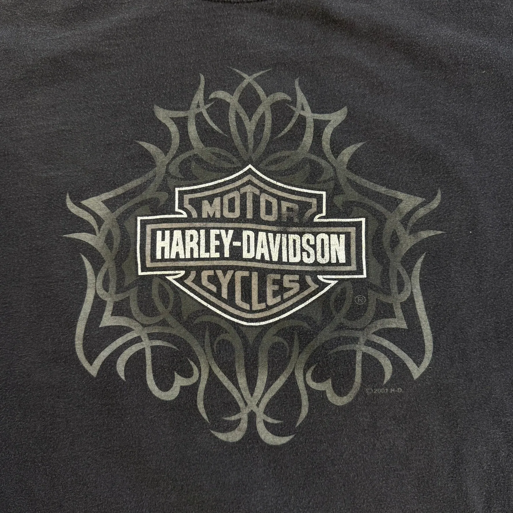 J- Vintage '01 Harley Davidson Prince George BC Graphic Long Sleeve Tee - L sold by HG Vintage product image thumbnail 2